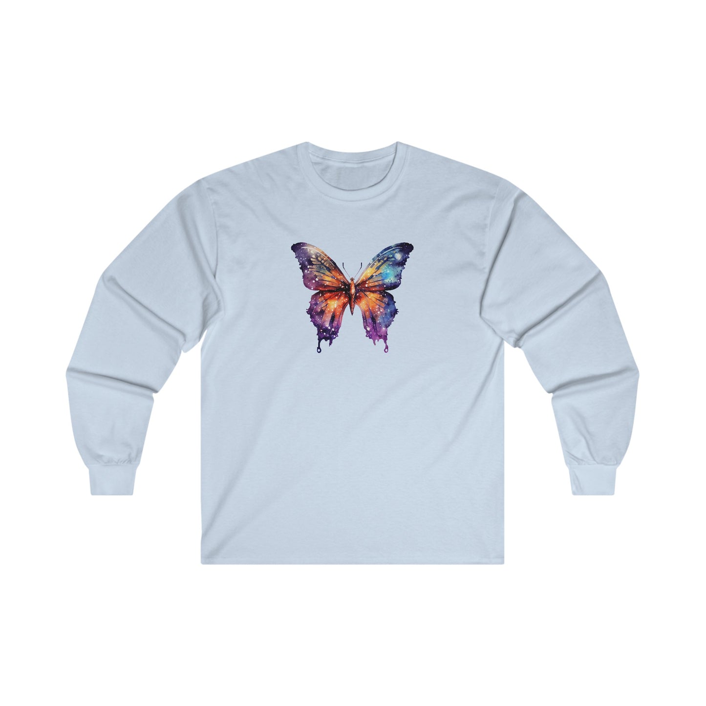 Galaxy Butterfly Long Sleeve Tee