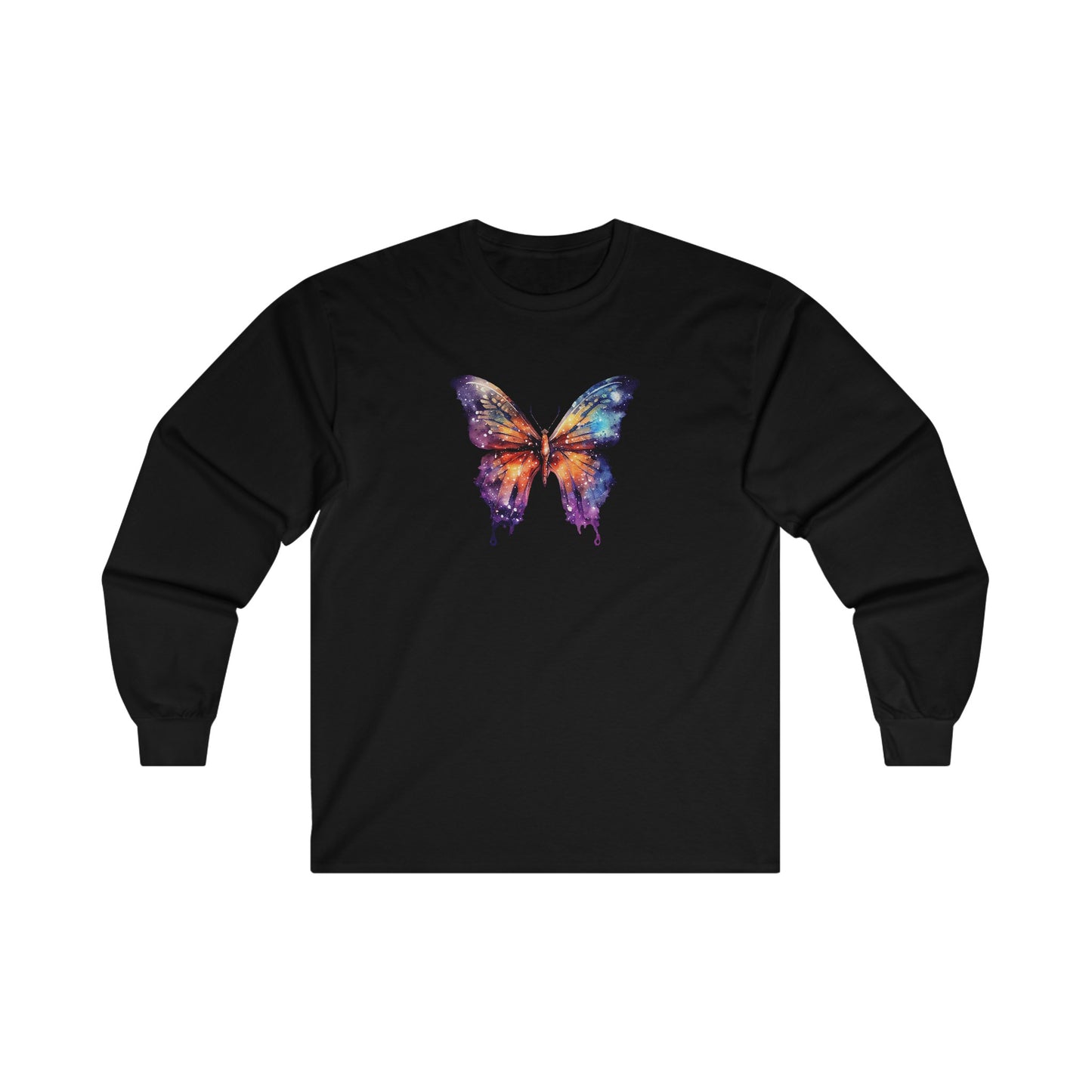 Galaxy Butterfly Long Sleeve Tee