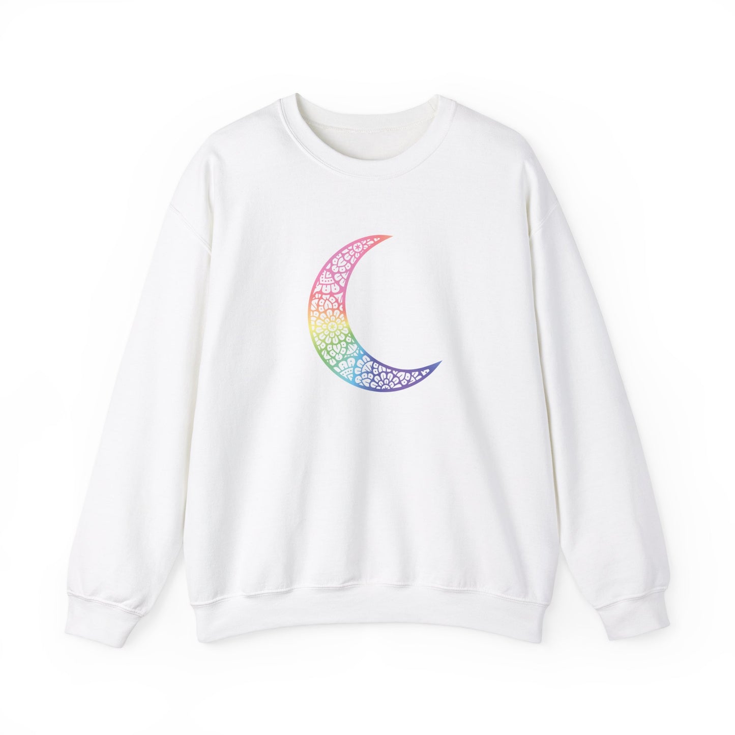 Colorful Mandala Moon Sweatshirt