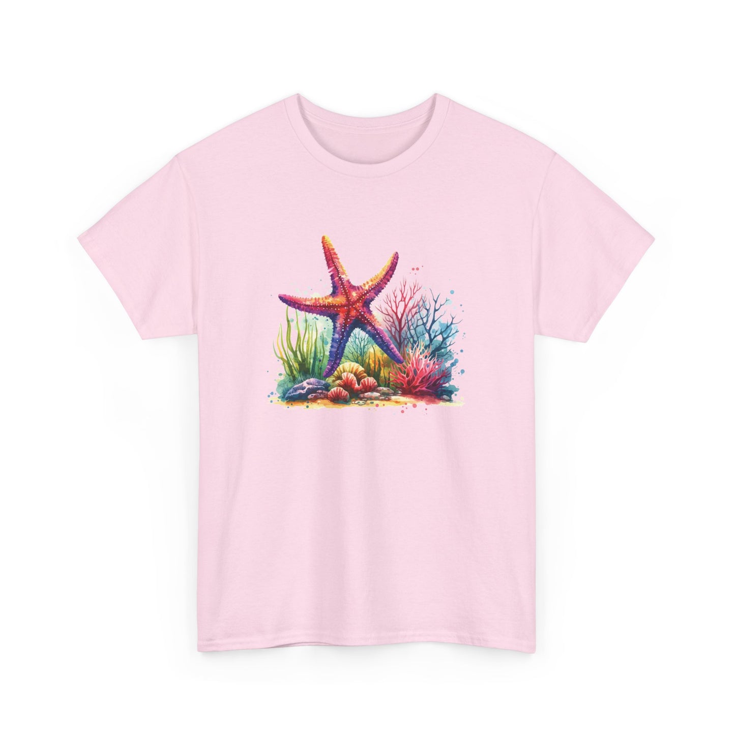 Watercolor Under the Sea Short Sleeve Tee