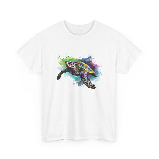 Watercolor Sea Turtle Short Sleeve Tee