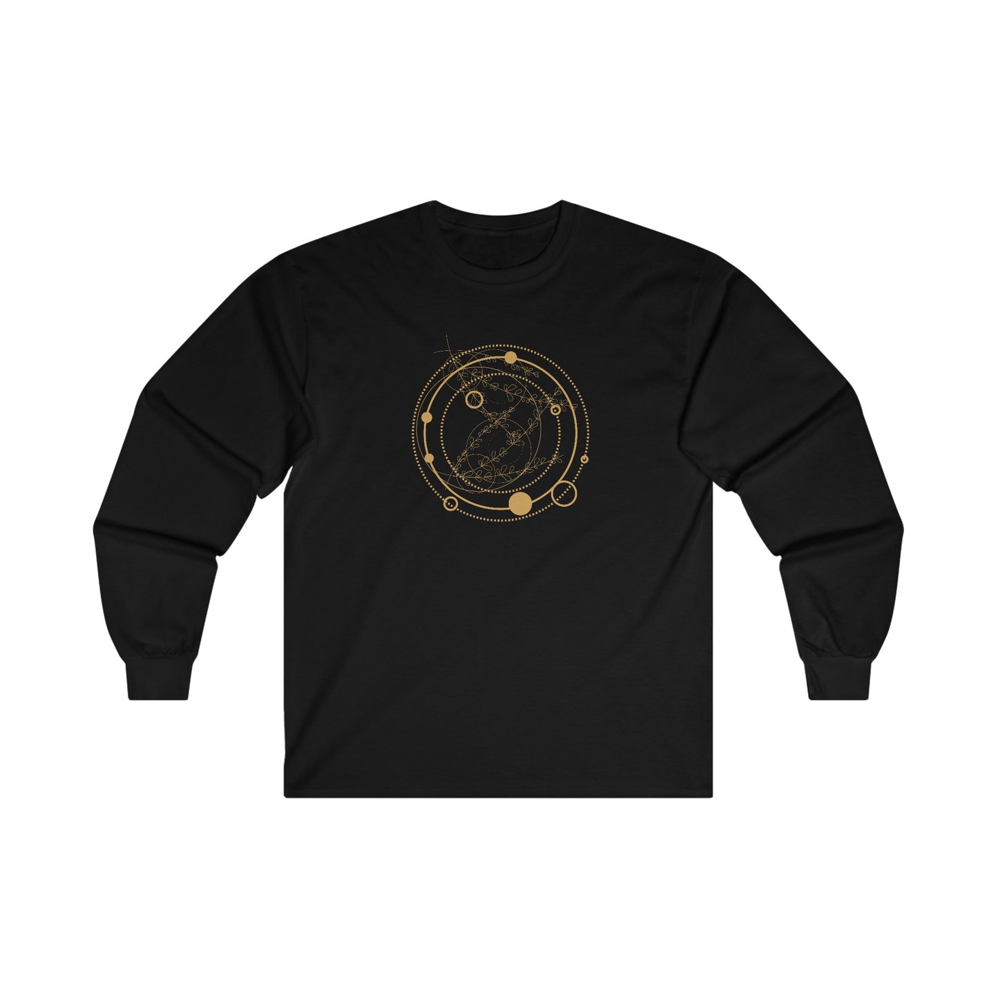 Circular Pattern Long Sleeve Tee