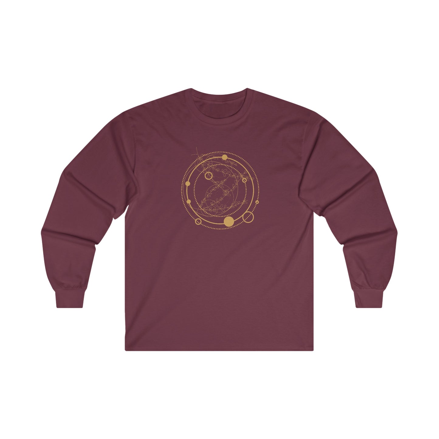 Circular Pattern Long Sleeve Tee