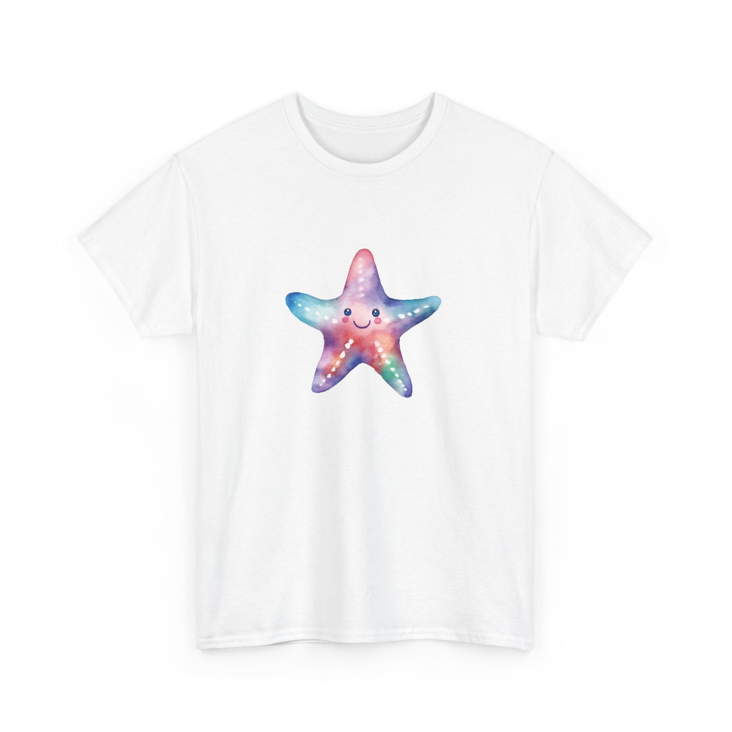 Watercolor Starfish Short Sleeve Tee