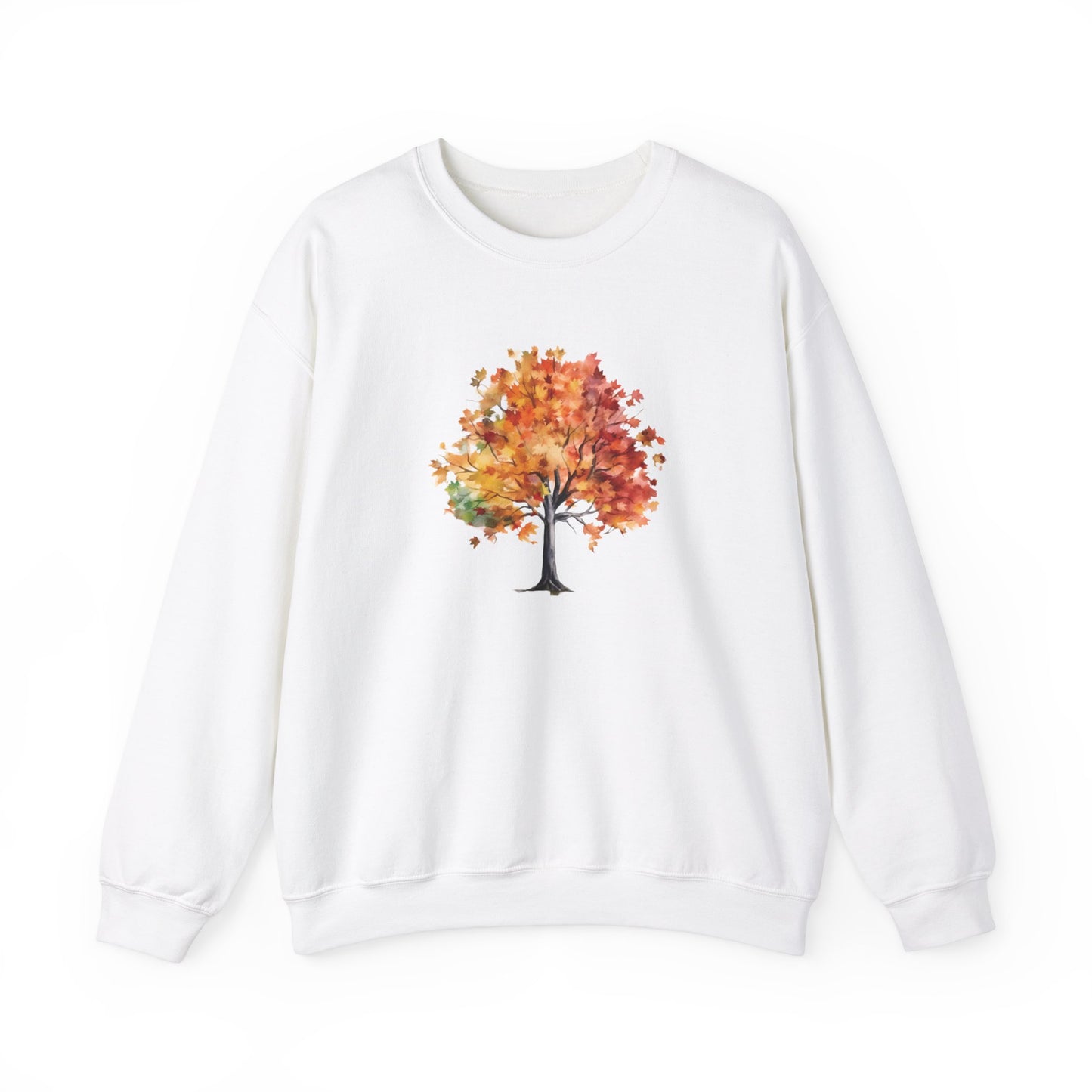 Watercolor Autumn Tree Sweatshirt