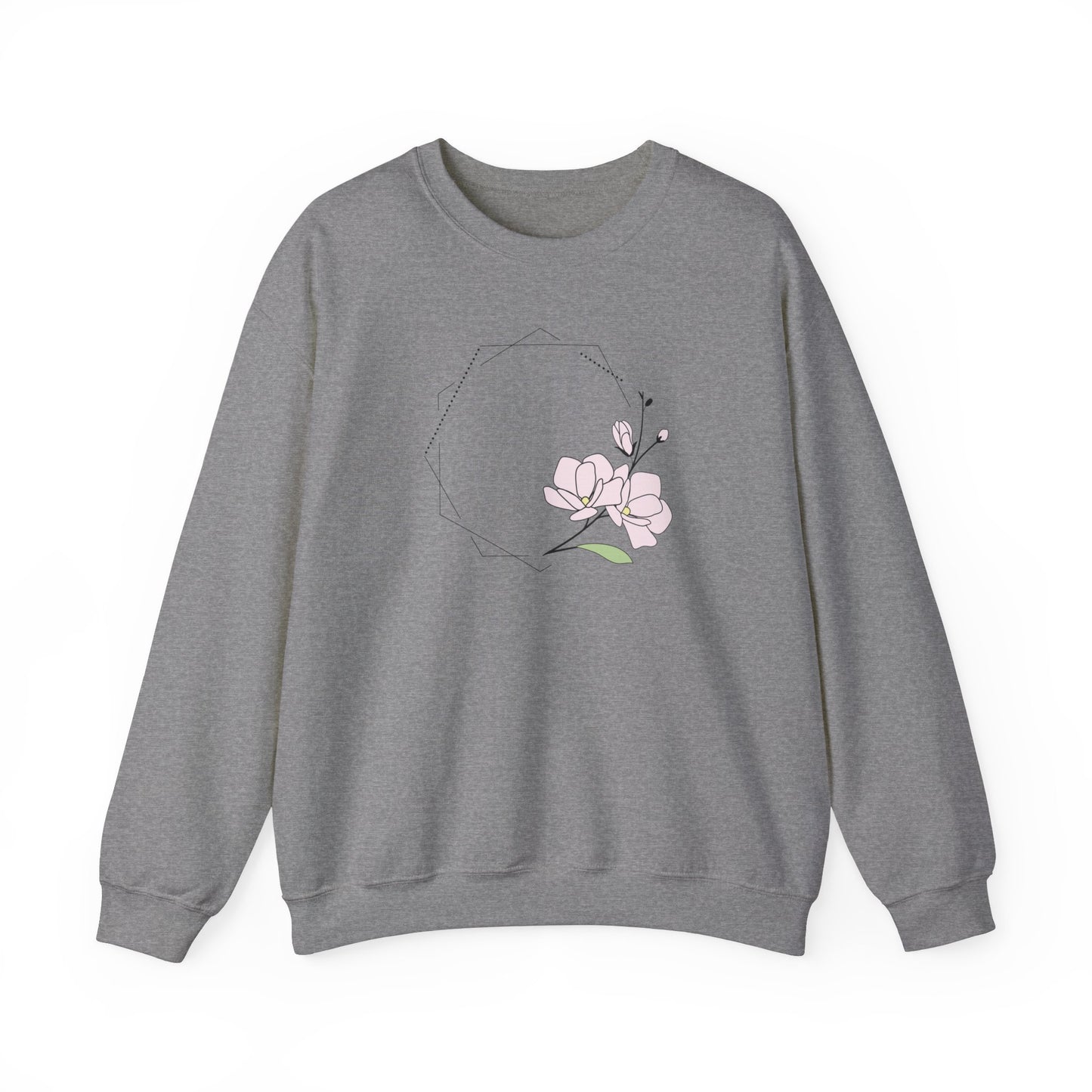 Pink Flower Sweatshirt