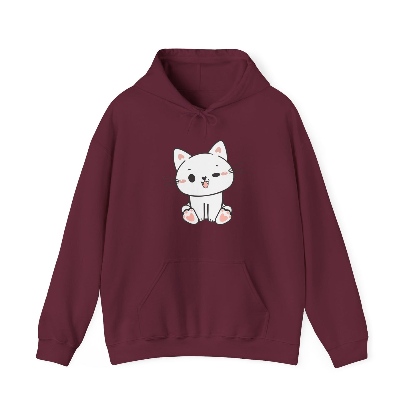 Cute Cat Hooded Sweatshirt