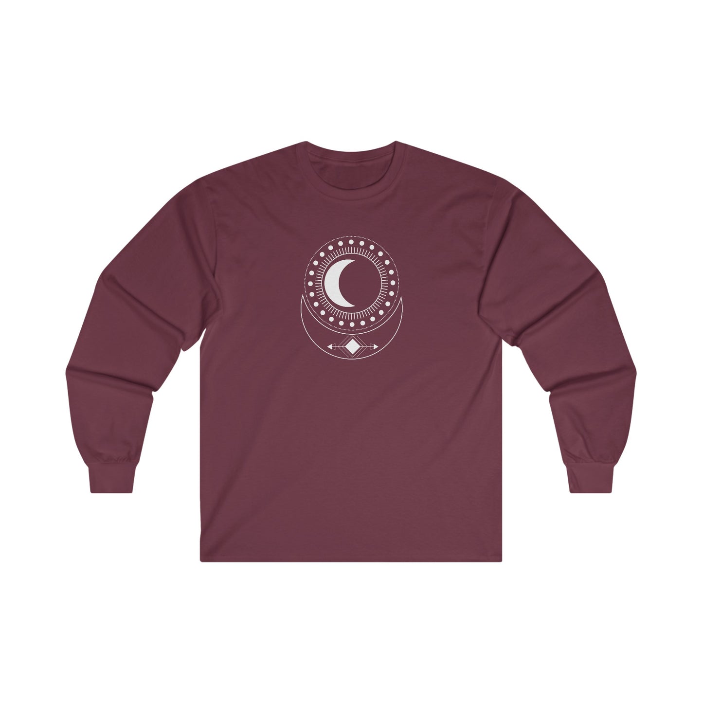 Circular Moons Long Sleeve Tee