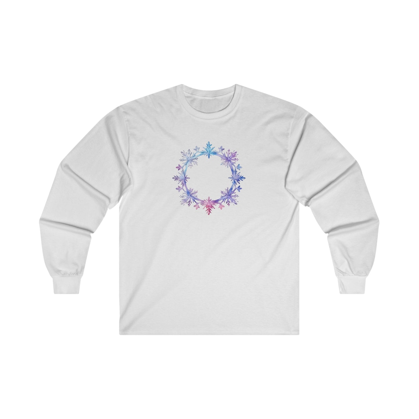 Snowflake Circle Long Sleeve Tee