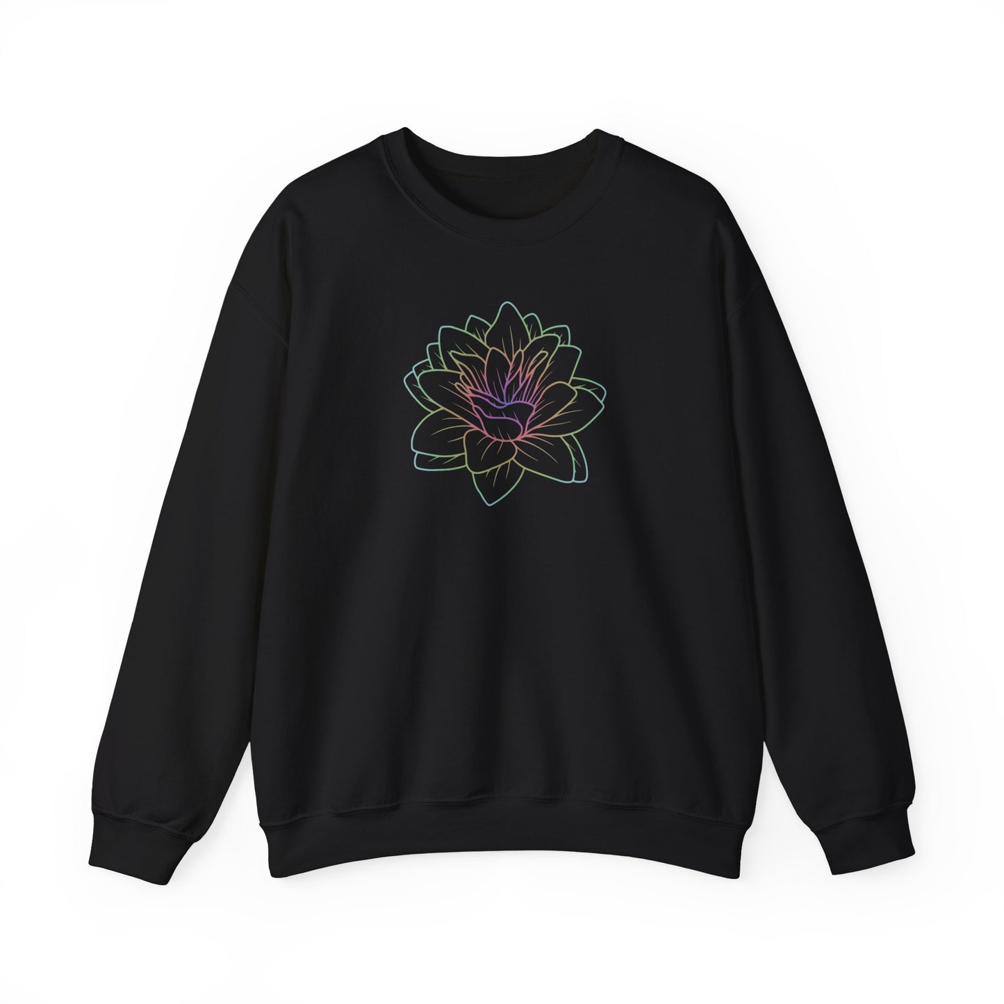 Colorful Lotus Sweatshirt