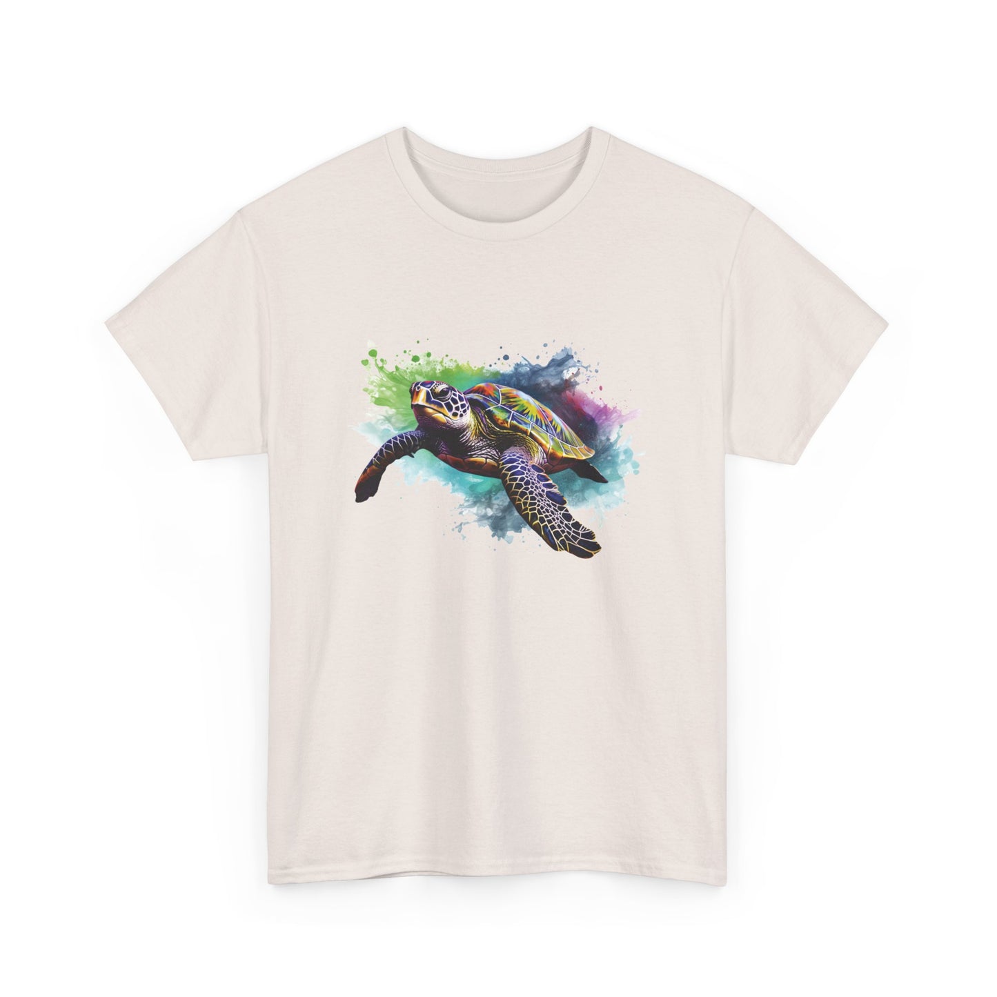 Watercolor Sea Turtle Short Sleeve Tee