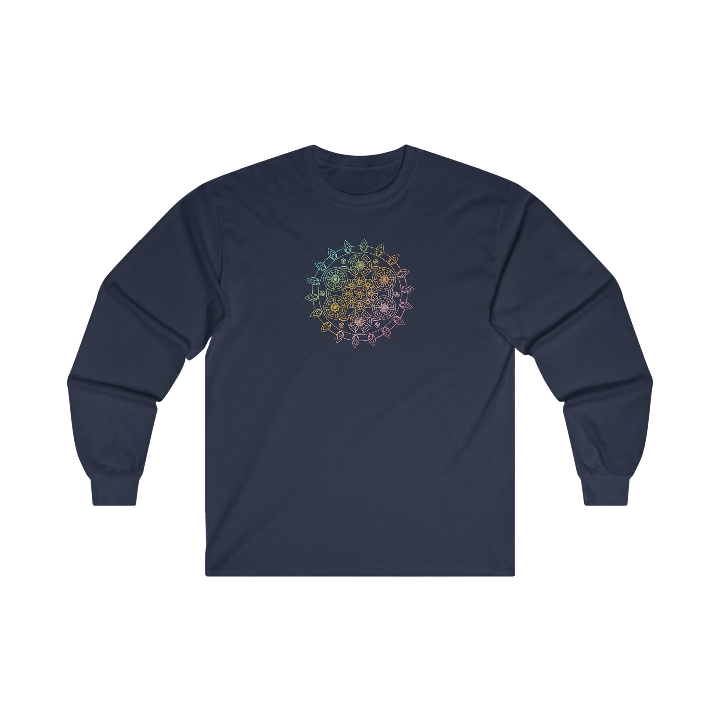 Colorful Mandala Long Sleeve Tee (040)