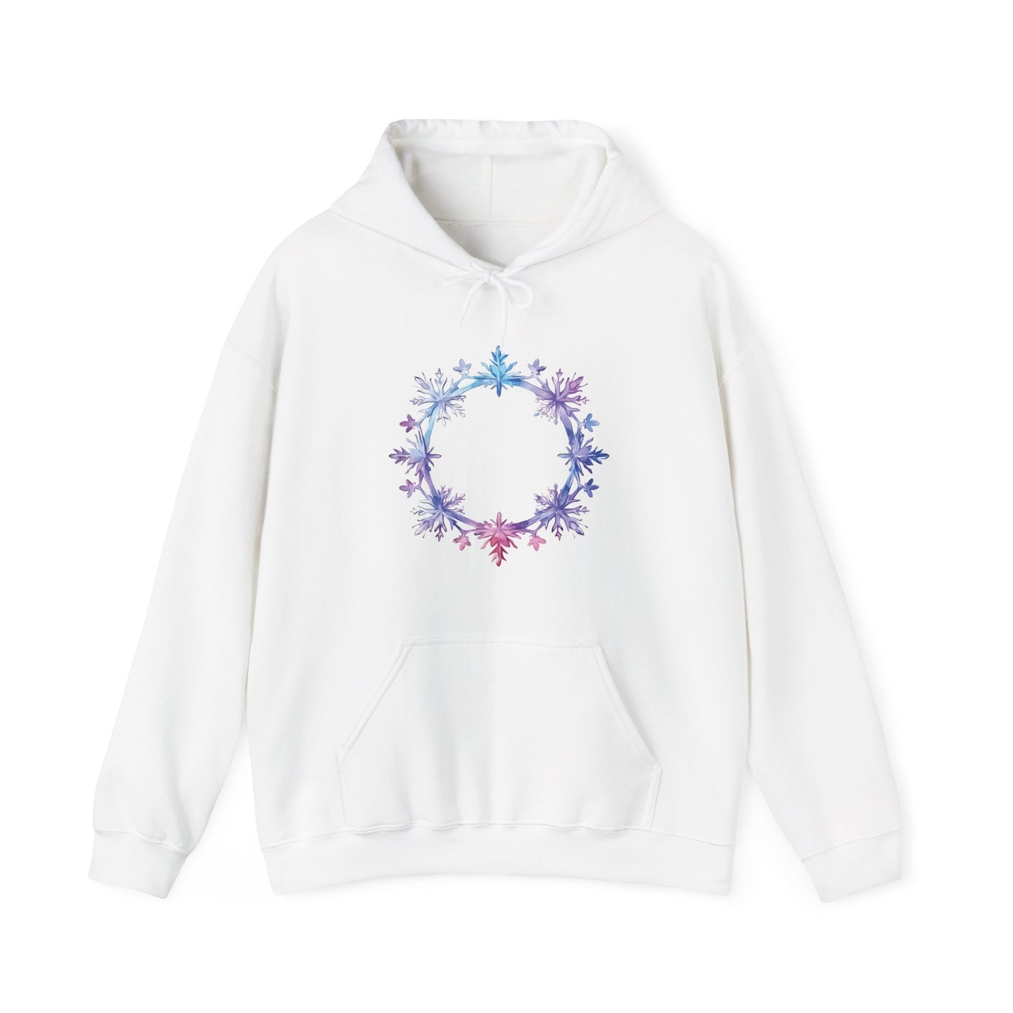 Snowflake Circle Hooded Sweatshirt