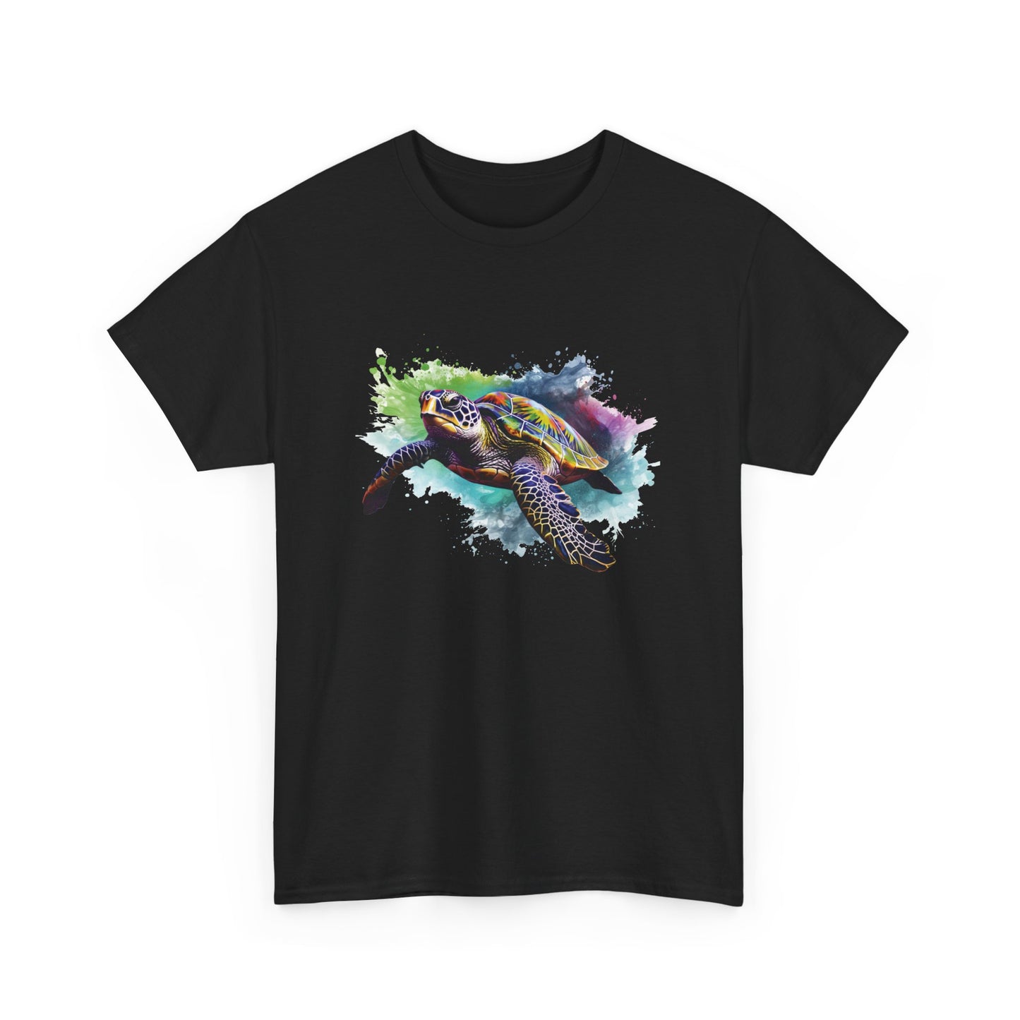 Watercolor Sea Turtle Short Sleeve Tee