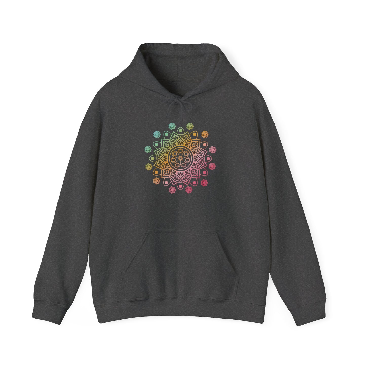Colorful Mandala Hooded Sweatshirt (039)