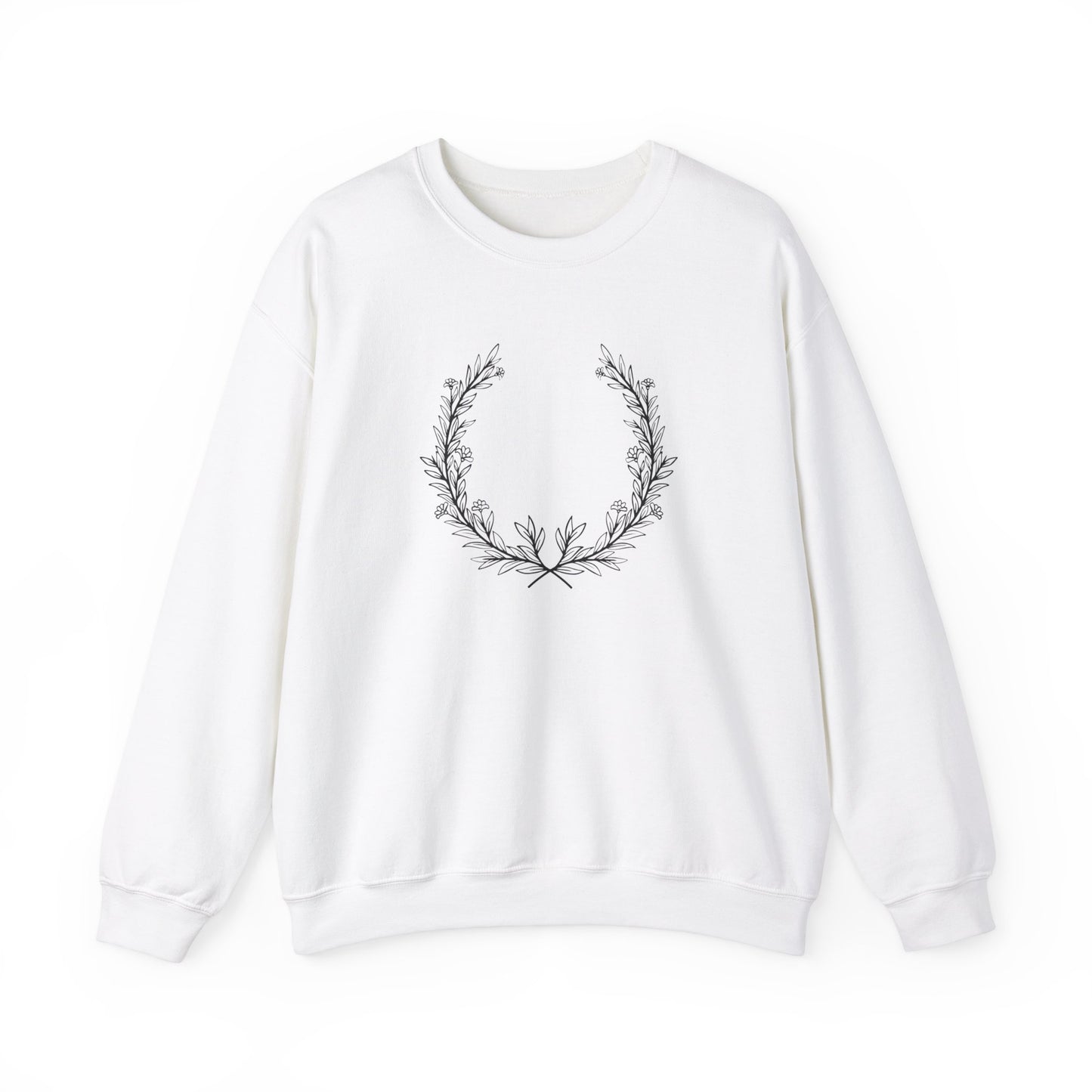 Leafy Flowers Sweatshirt
