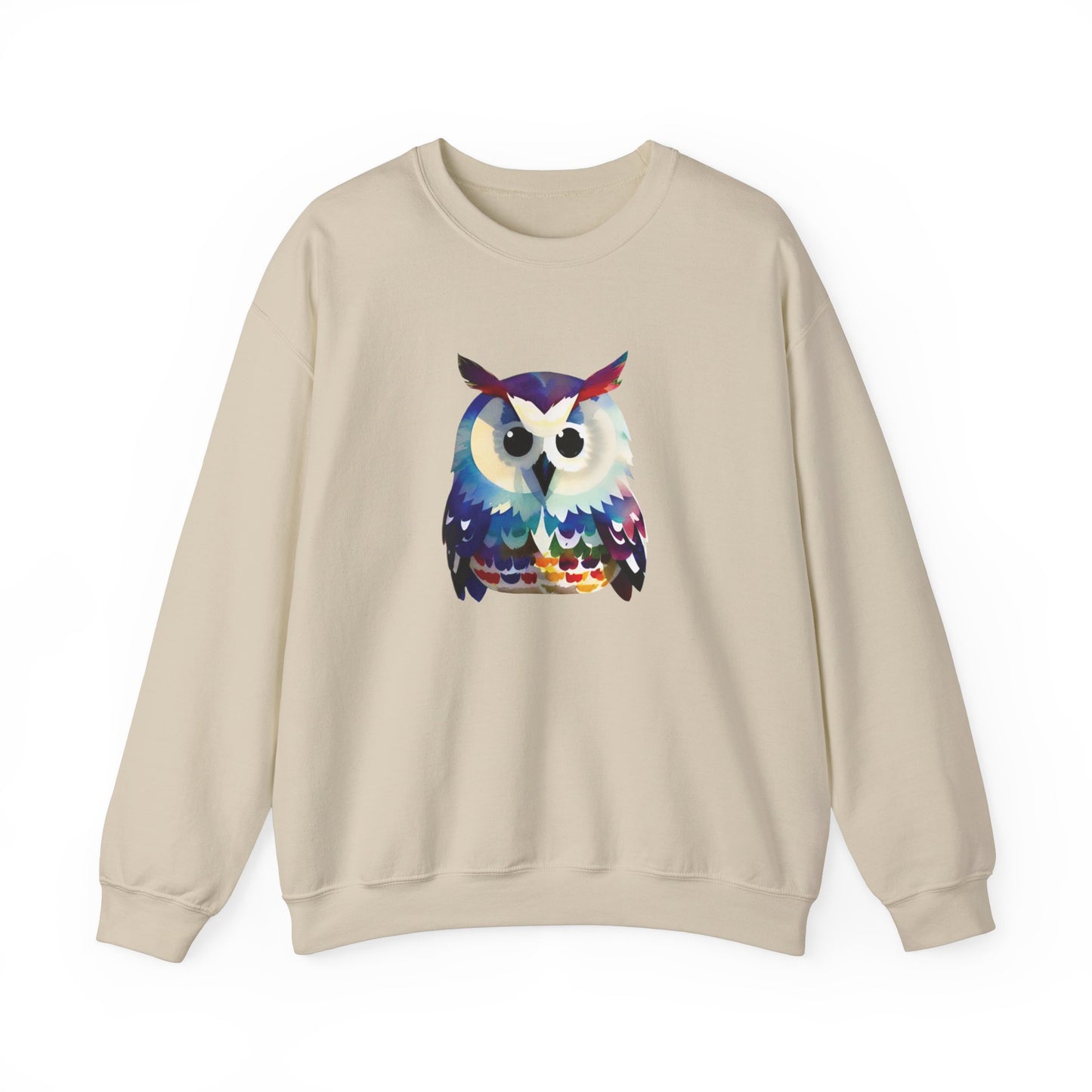 Watercolor Owl Sweatshirt