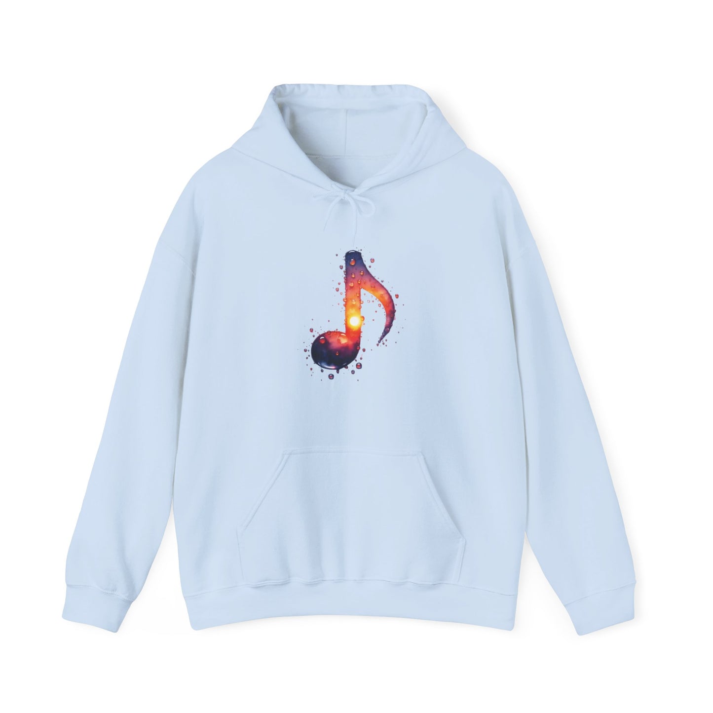 Galaxy Music Note Hooded Sweatshirt