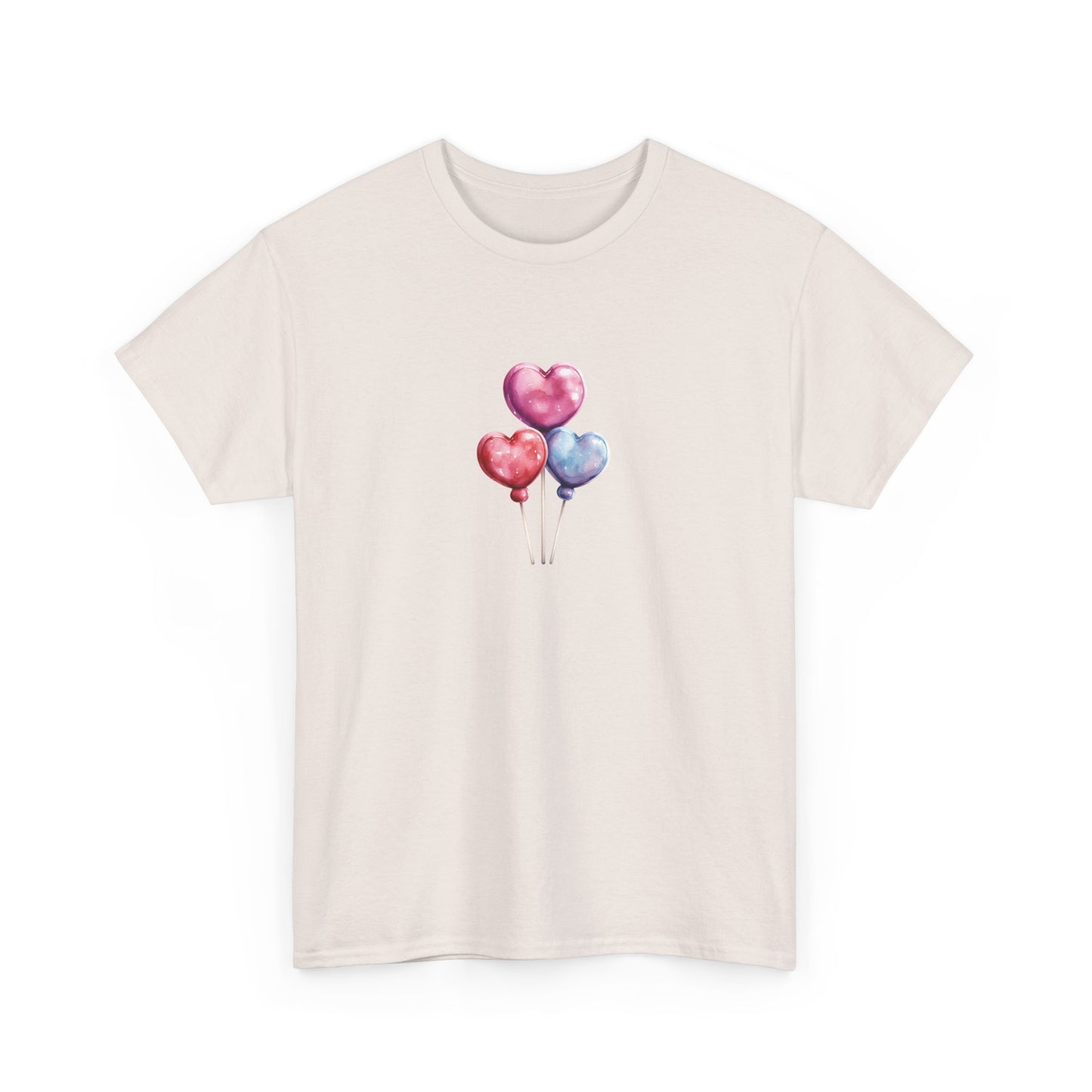 Heart Balloons Short Sleeve Tee