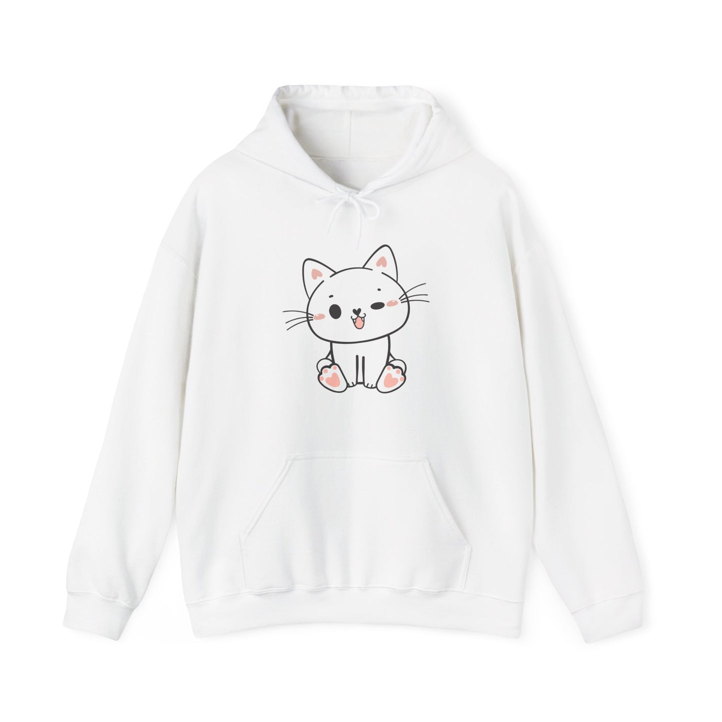 Cute Cat Hooded Sweatshirt