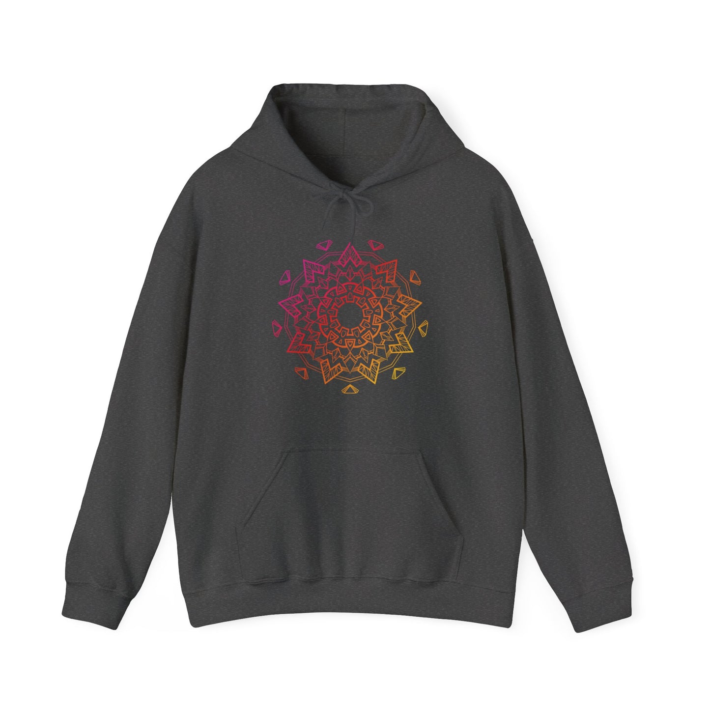 Colorful Mandala Hooded Sweatshirt (006)