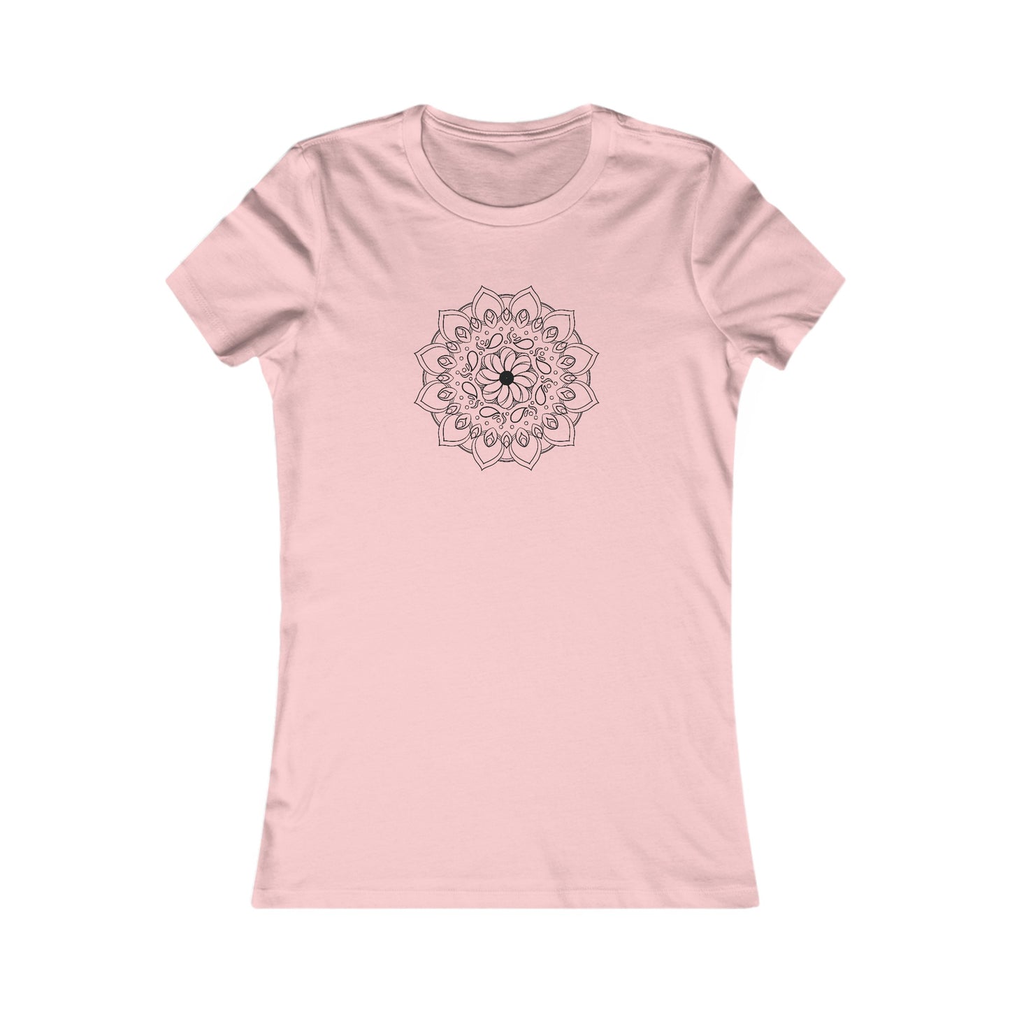 Mandala Fitted Tee (003)