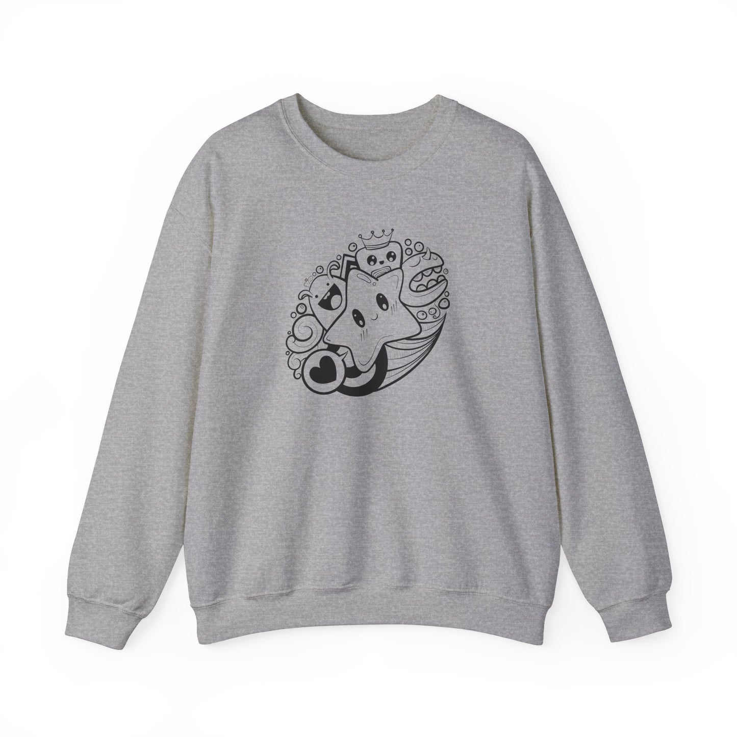 Cute Characters Sweatshirt