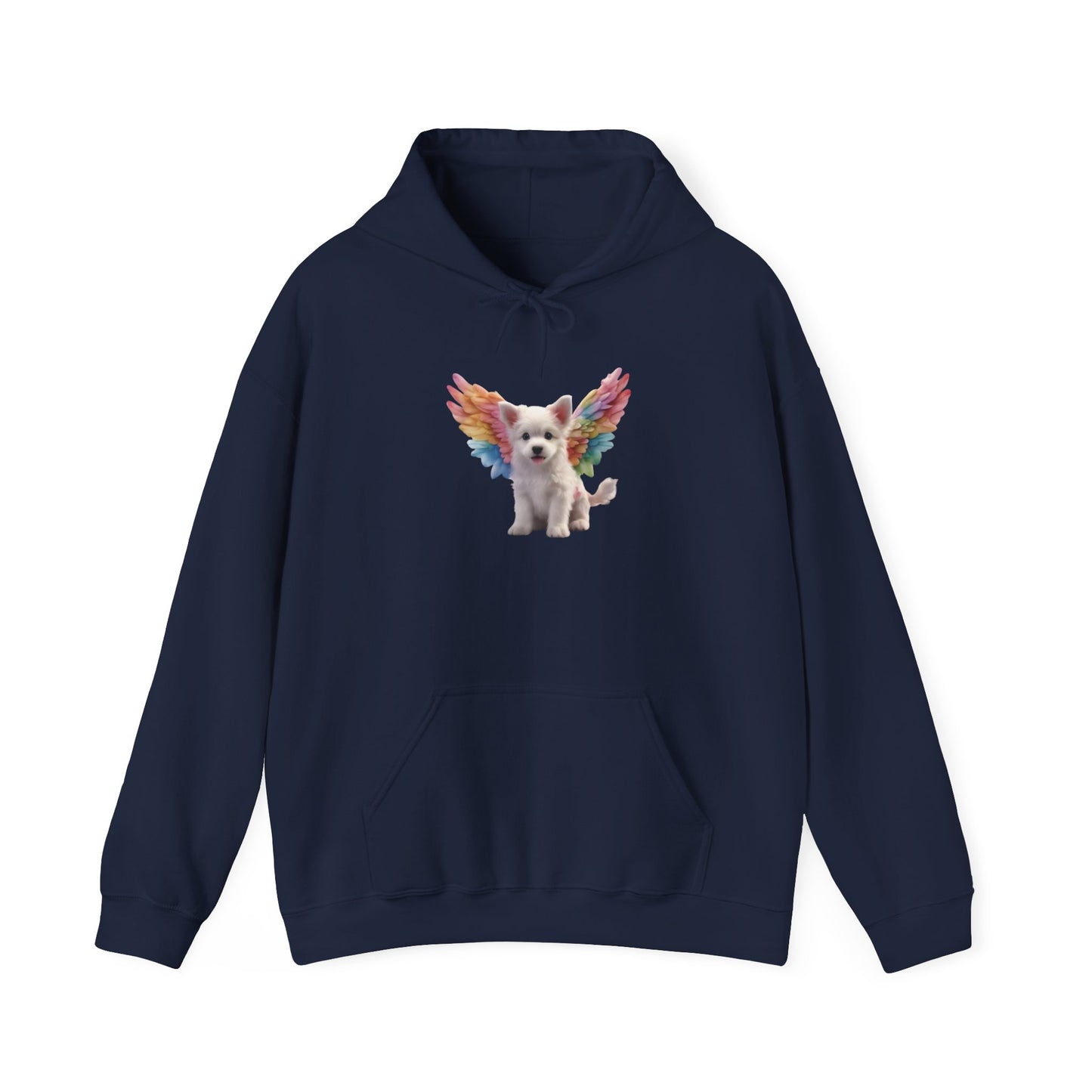 Angel Puppy Hooded Sweatshirt 004