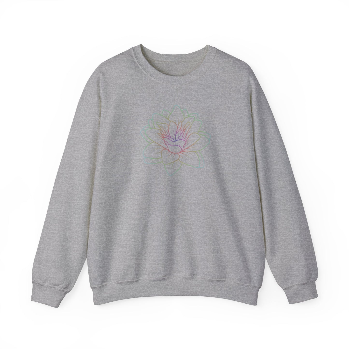 Colorful Lotus Sweatshirt