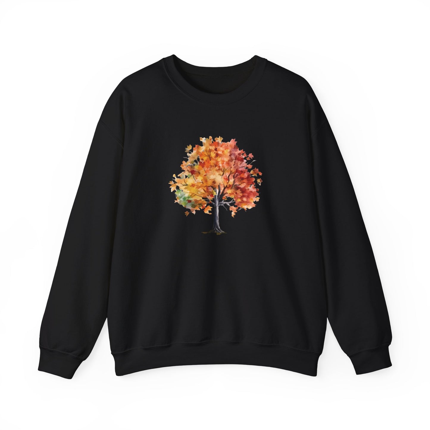 Watercolor Autumn Tree Sweatshirt