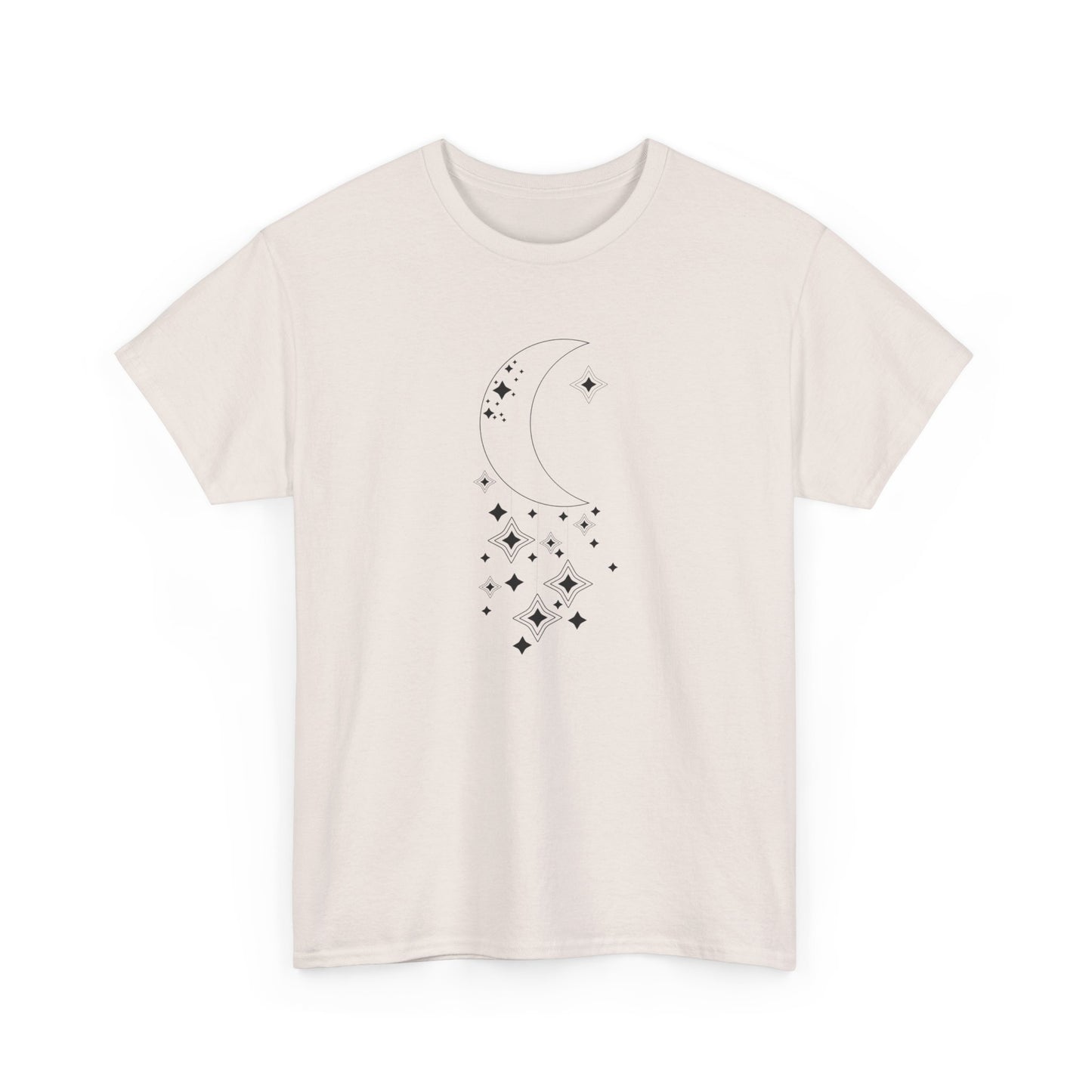 Moon and Hangng Stars Short Sleeve Tee