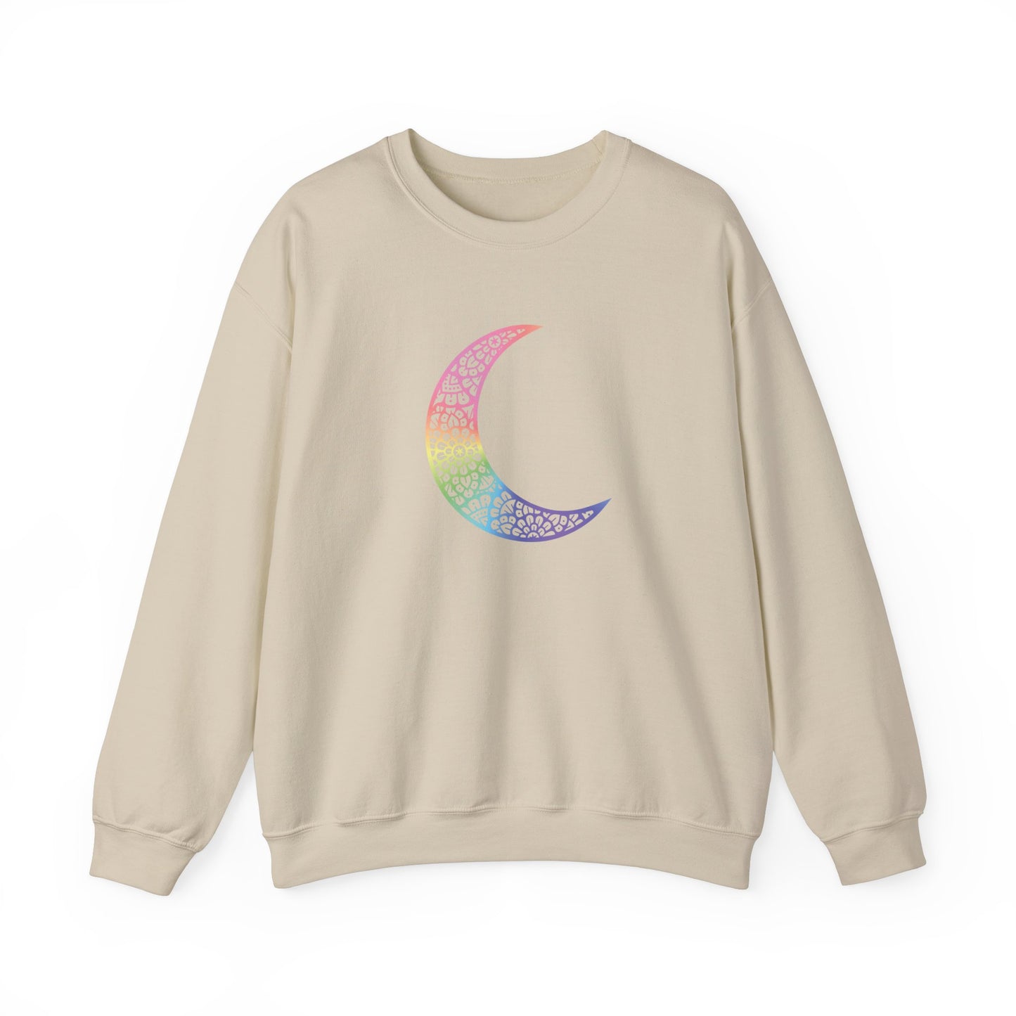 Colorful Mandala Moon Sweatshirt