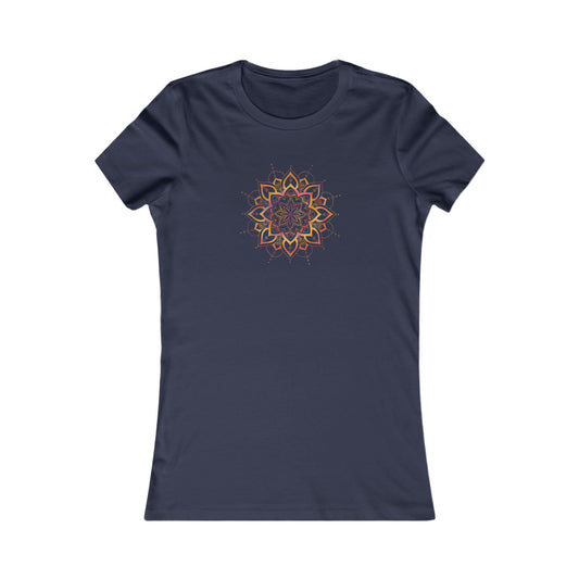 Colorful Mandala Fitted Tee (035)