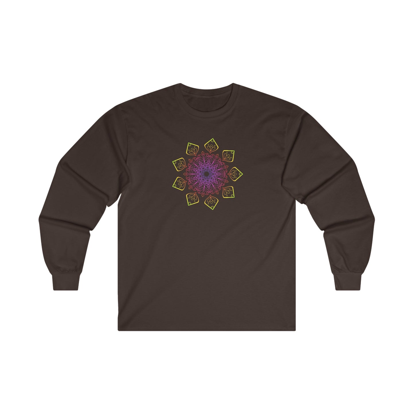 Colorful Mandala Long Sleeve Tee (002)