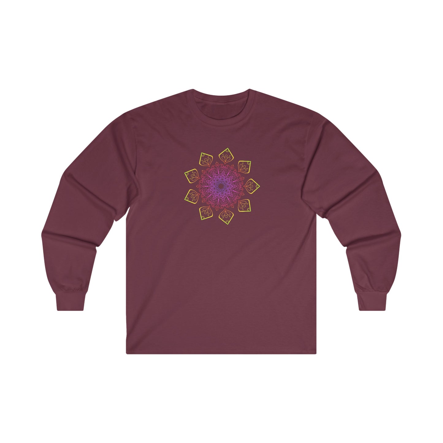 Colorful Mandala Long Sleeve Tee (002)