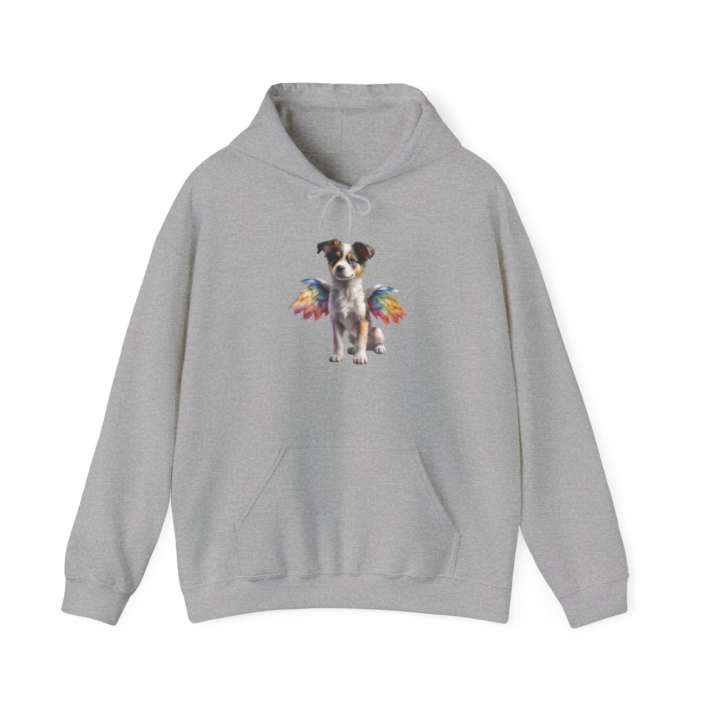 Angel Puppy Hooded Sweatshirt 001