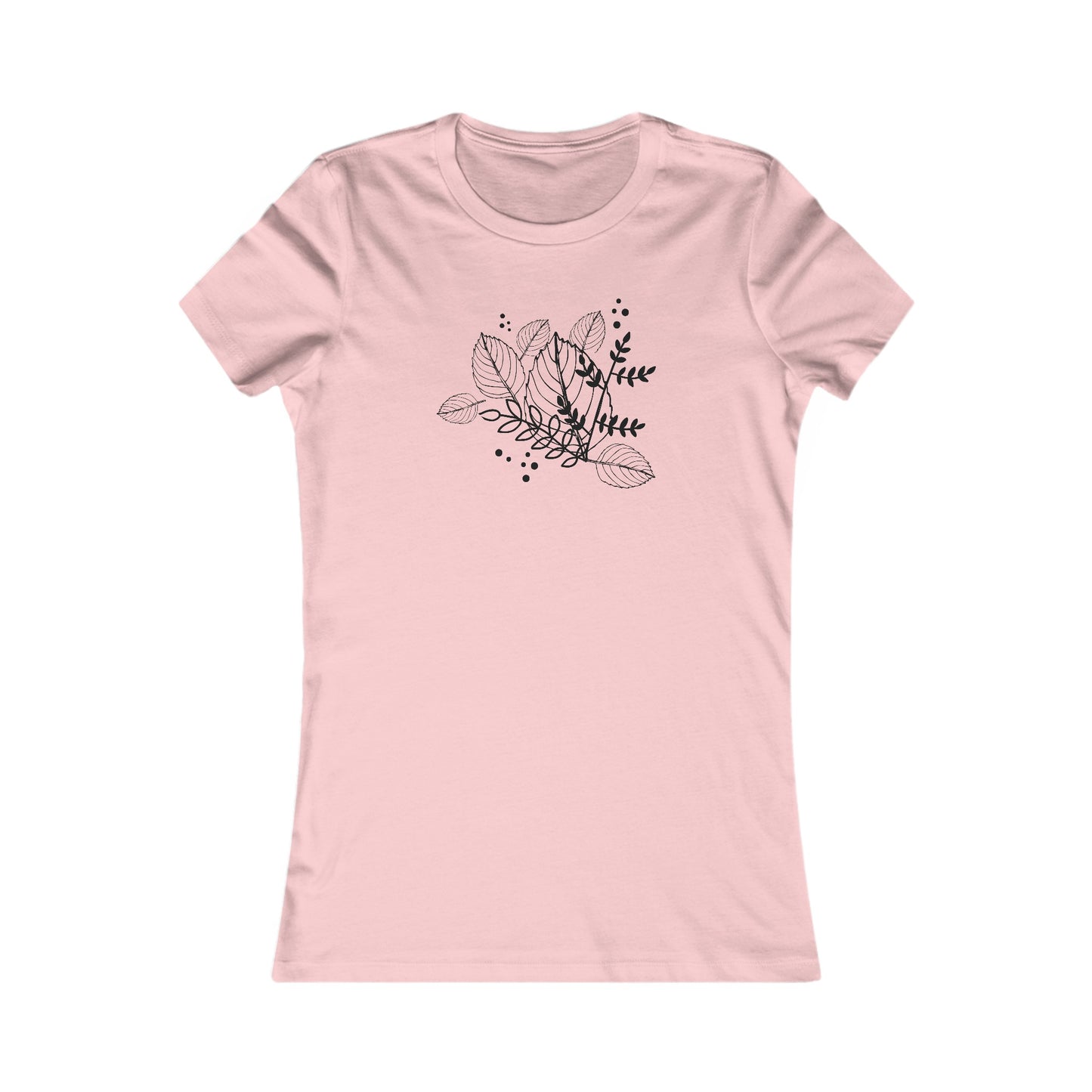 Leafy Fitted Tee