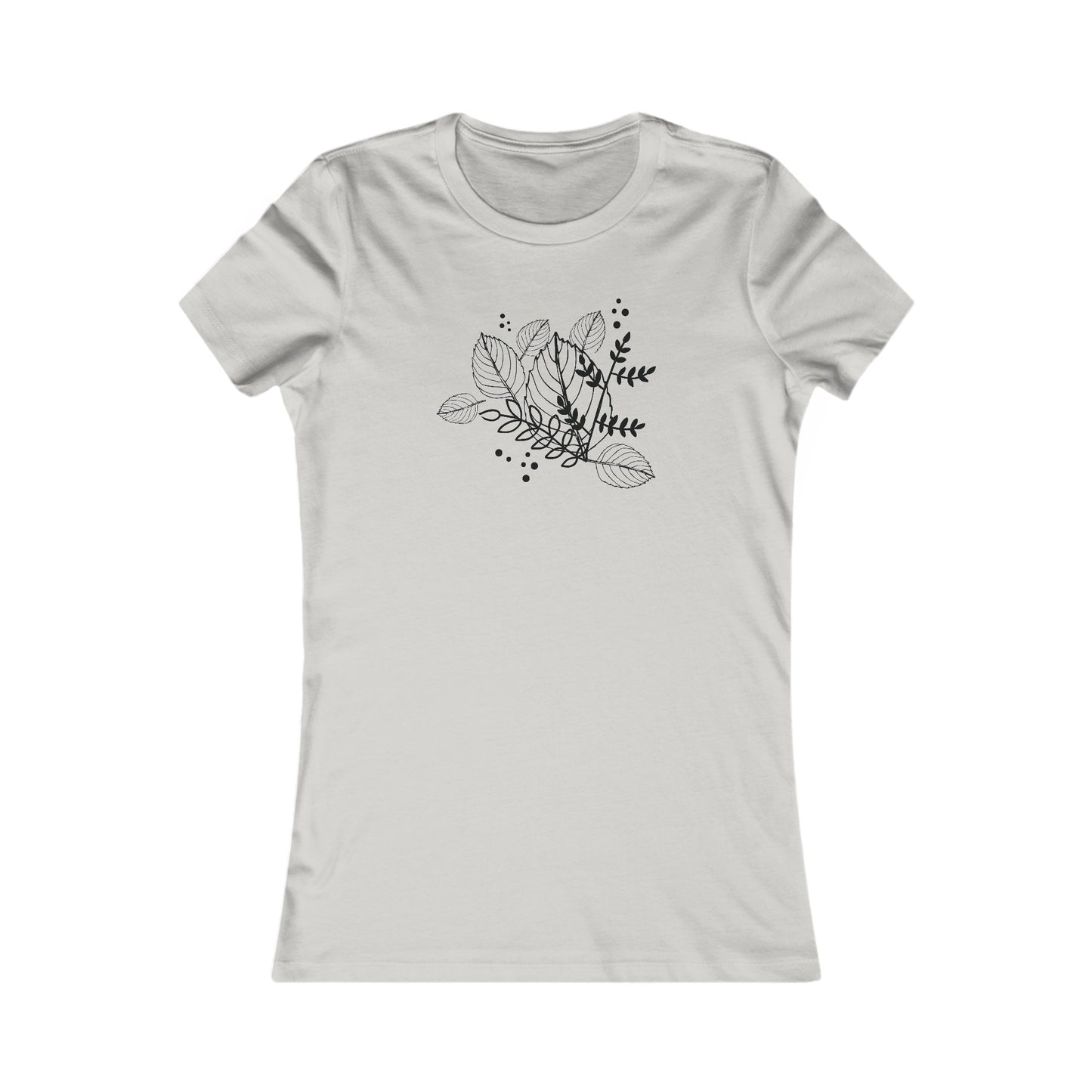 Leafy Fitted Tee