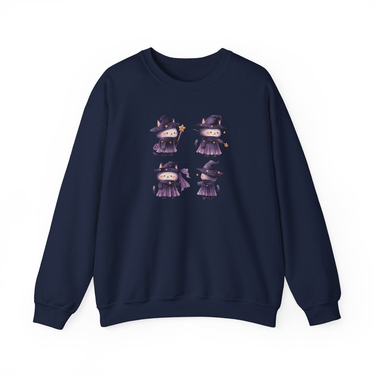 Cute Cat Witch Set Sweatshirt