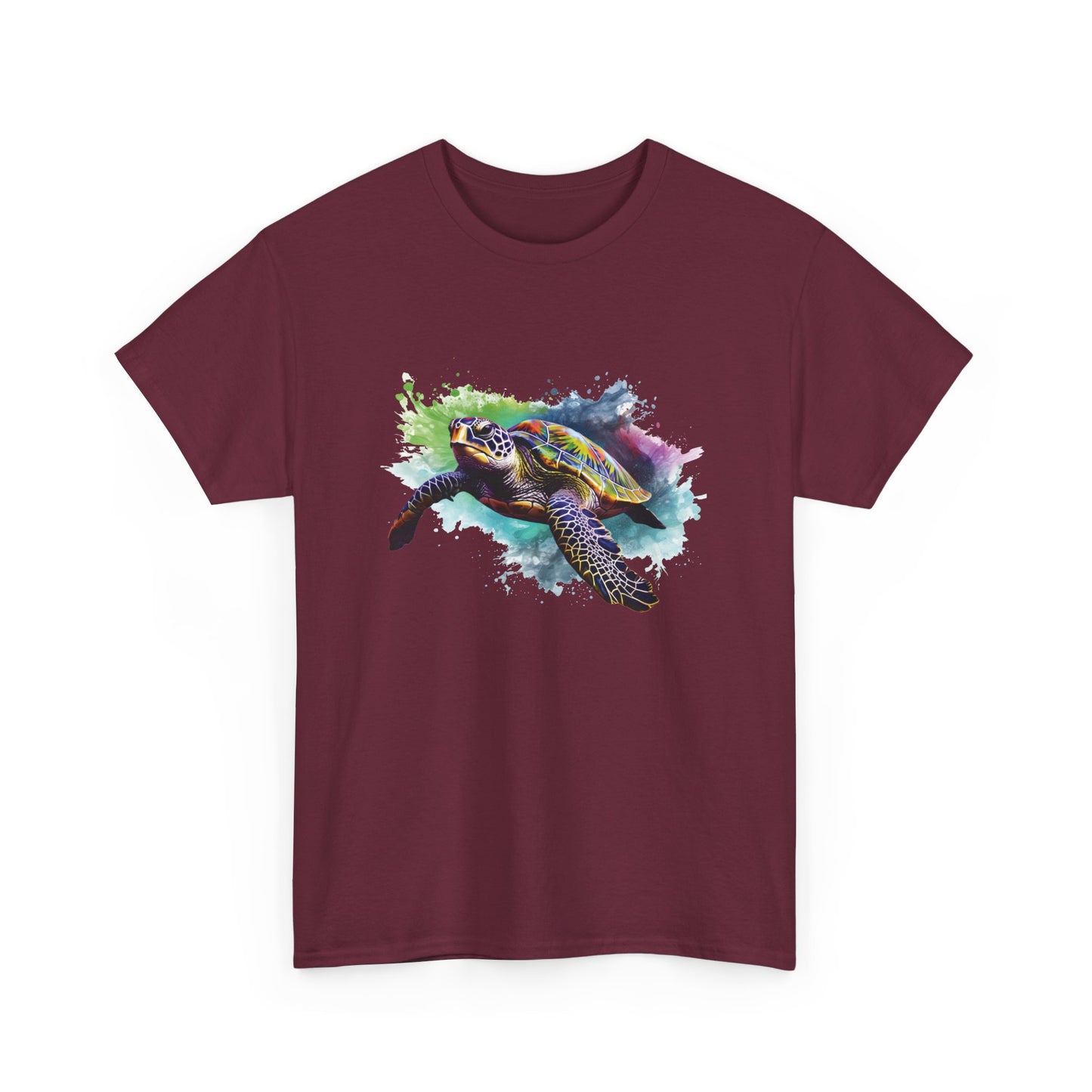 Watercolor Sea Turtle Short Sleeve Tee