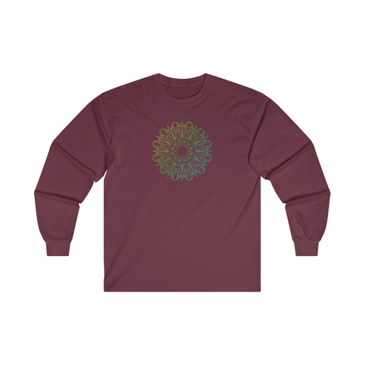 Colorful Mandala Long Sleeve Tee (010)