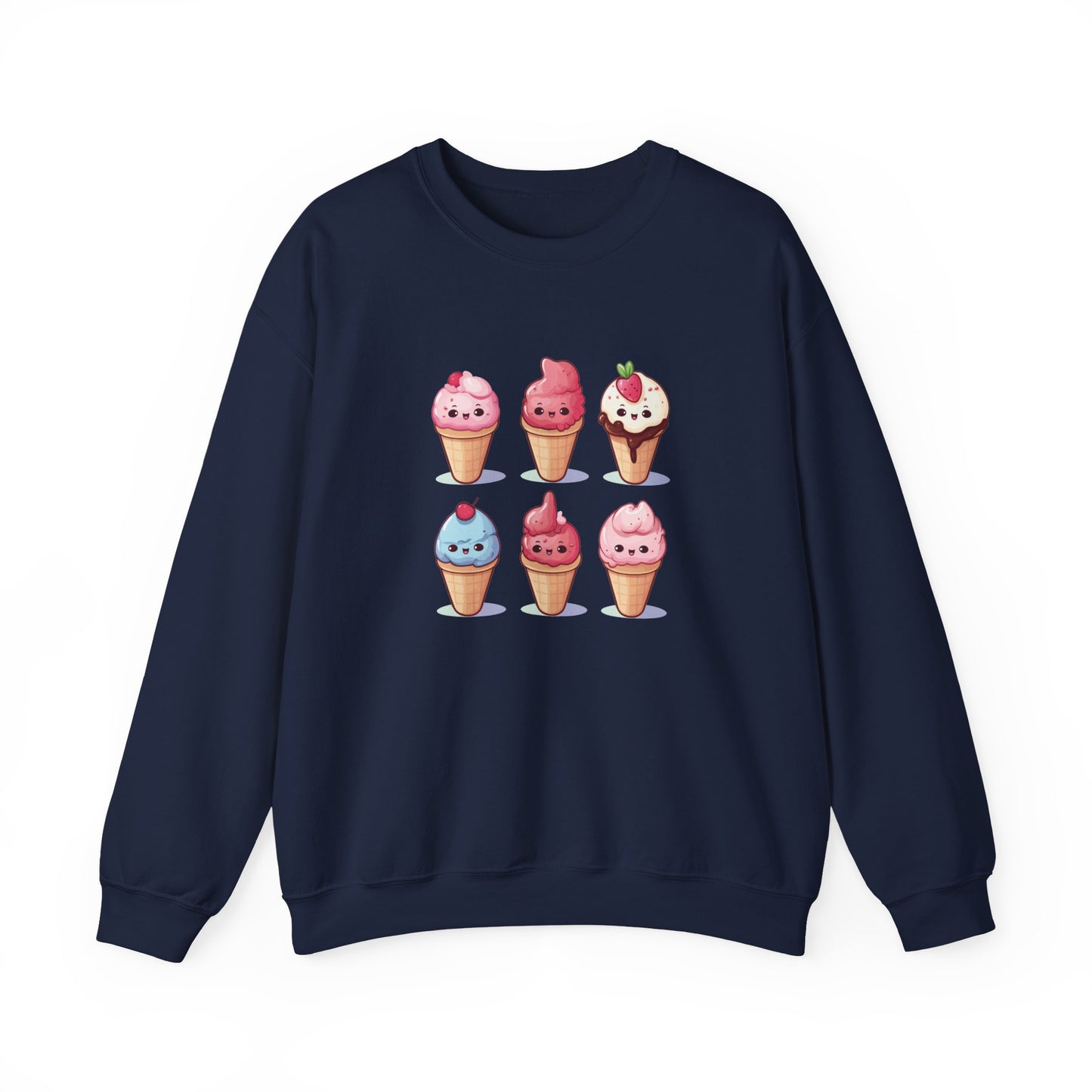 Ice Cream Cone Set Sweatshirt