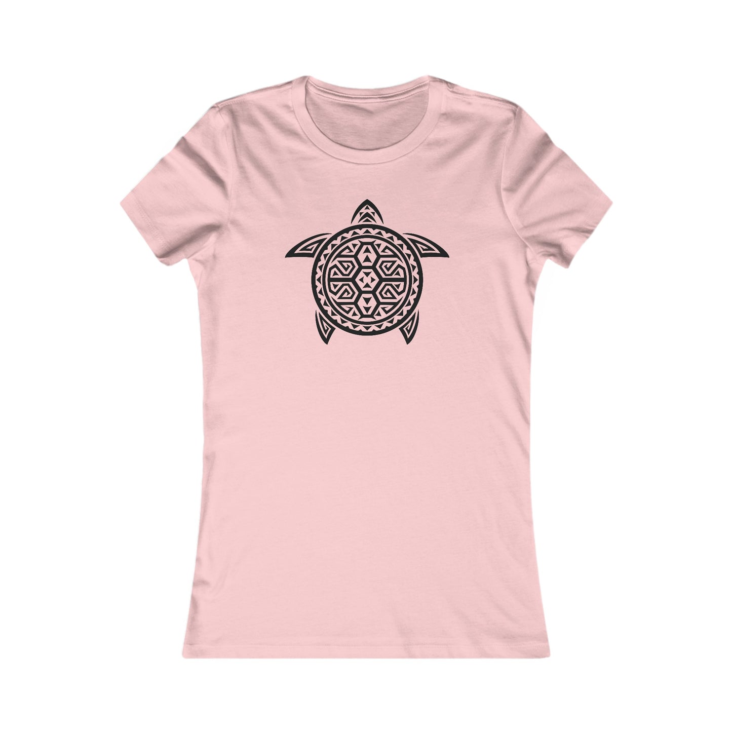 Abstract Turtle Fitted Tee
