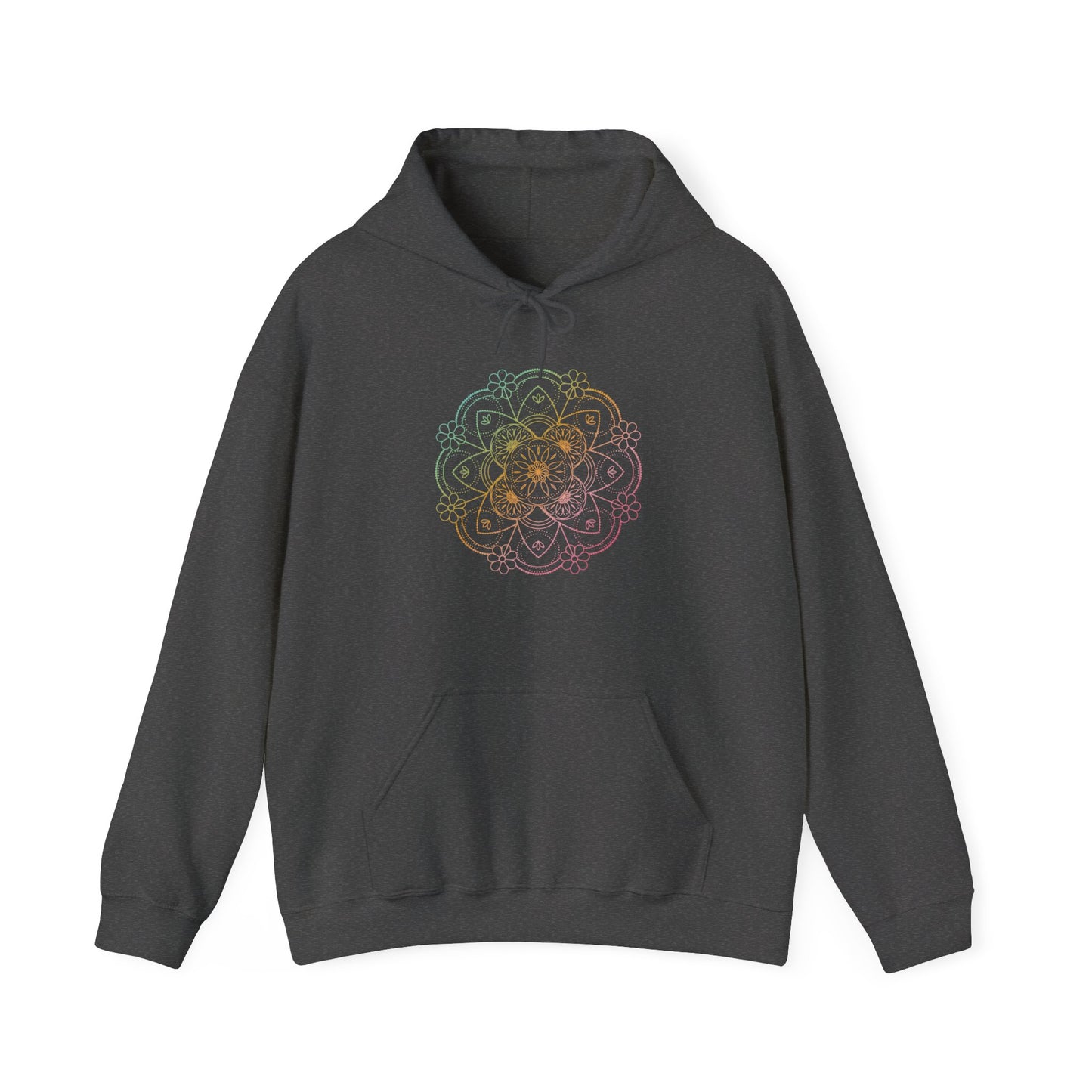 Colorful Mandala Hooded Sweatshirt (041)