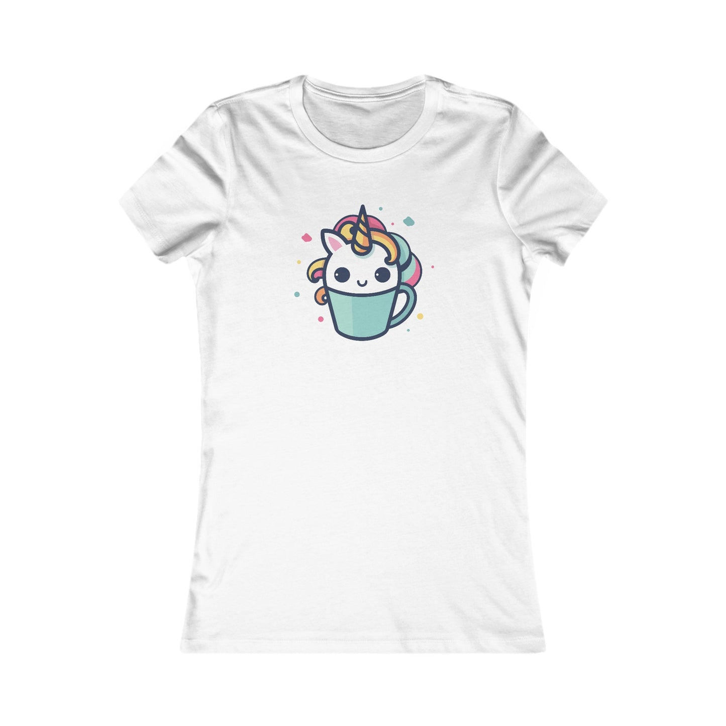 Unicorn Drink Fitted Tee
