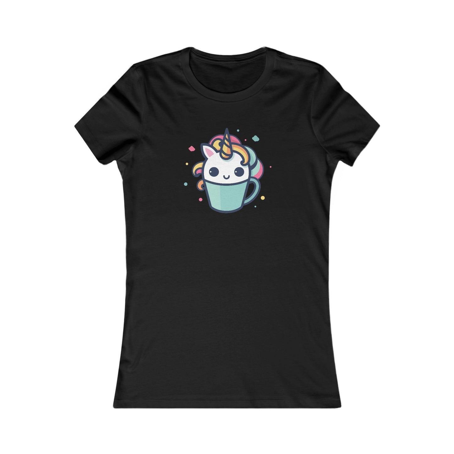 Unicorn Drink Fitted Tee