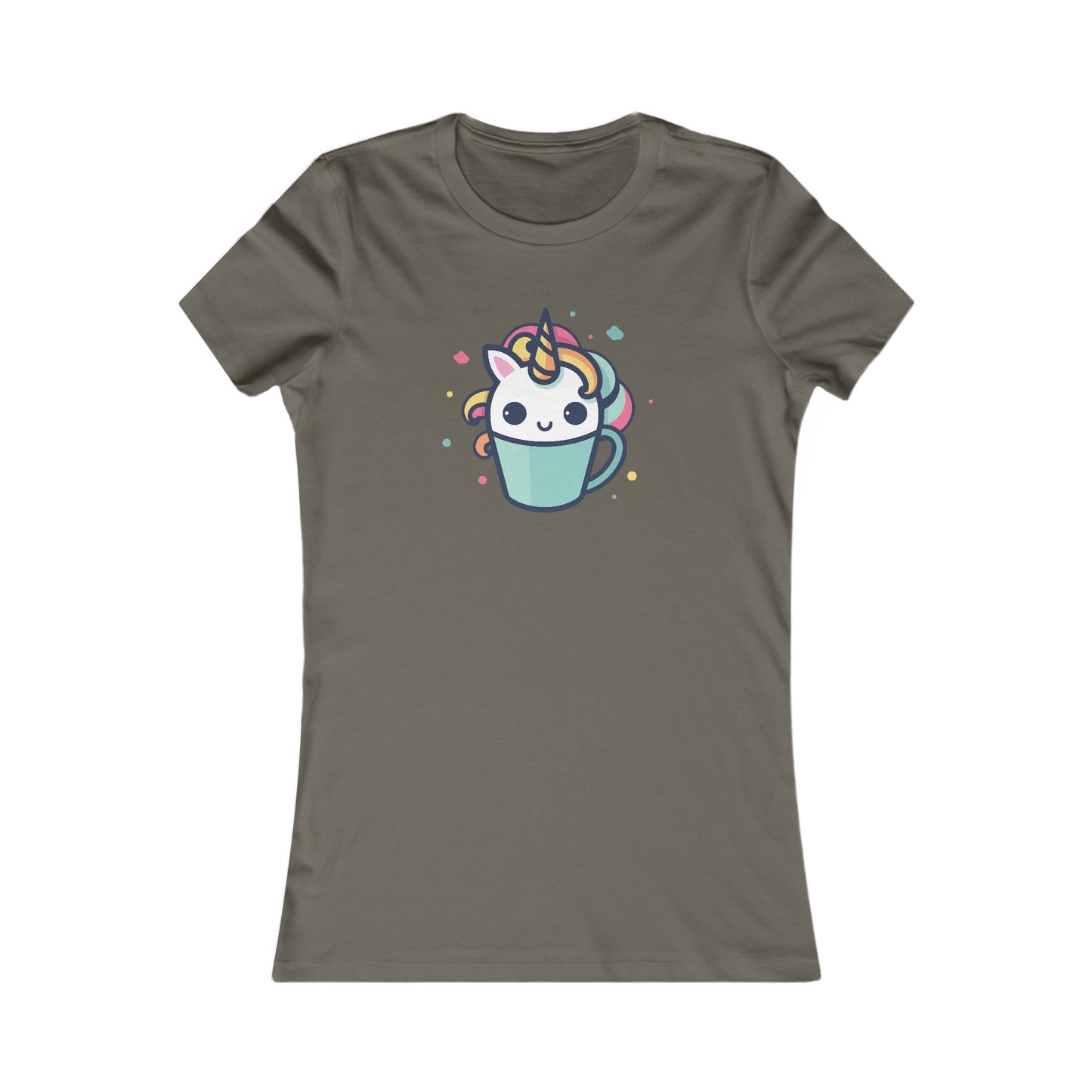 Unicorn Drink Fitted Tee