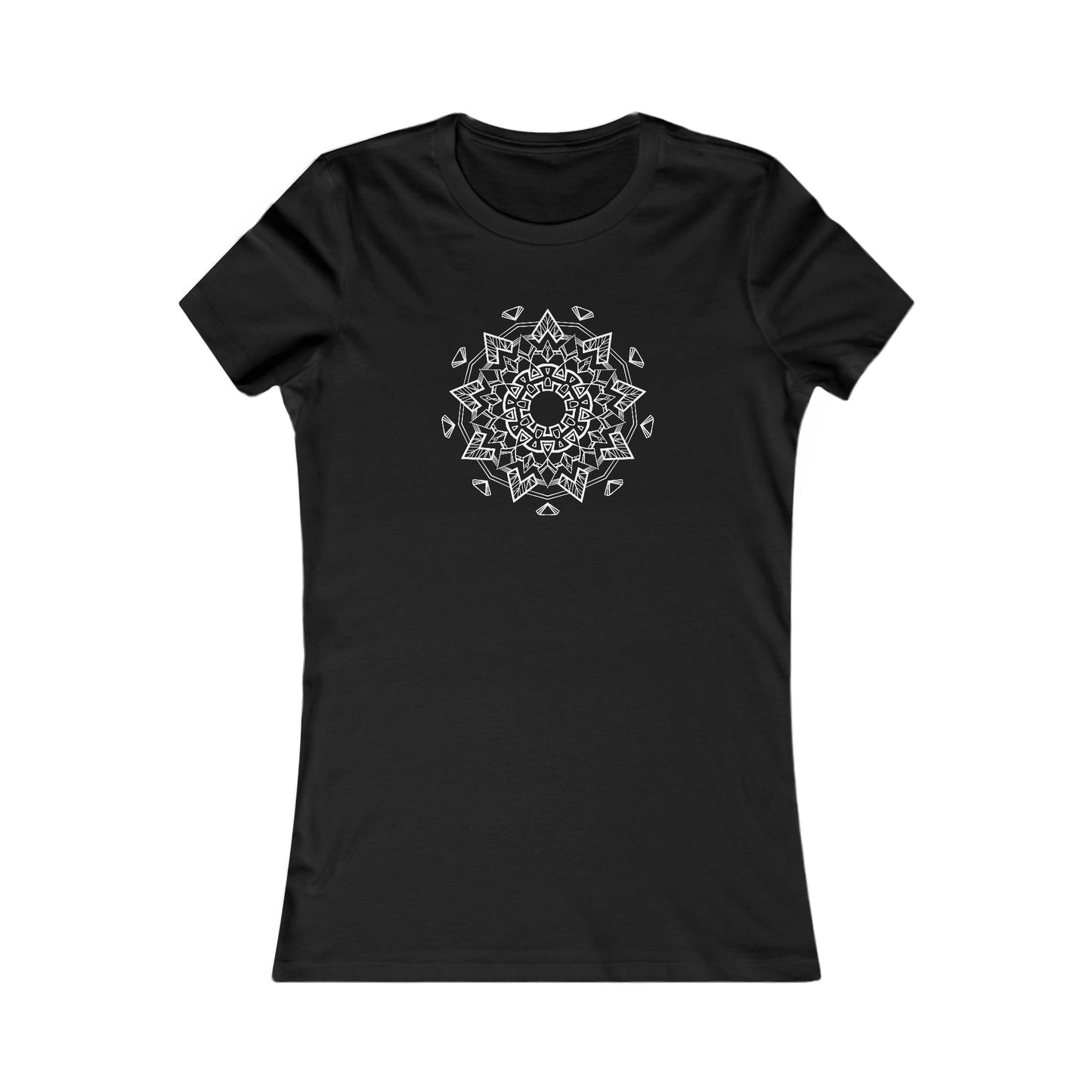 Mandala Fitted Tee (006)
