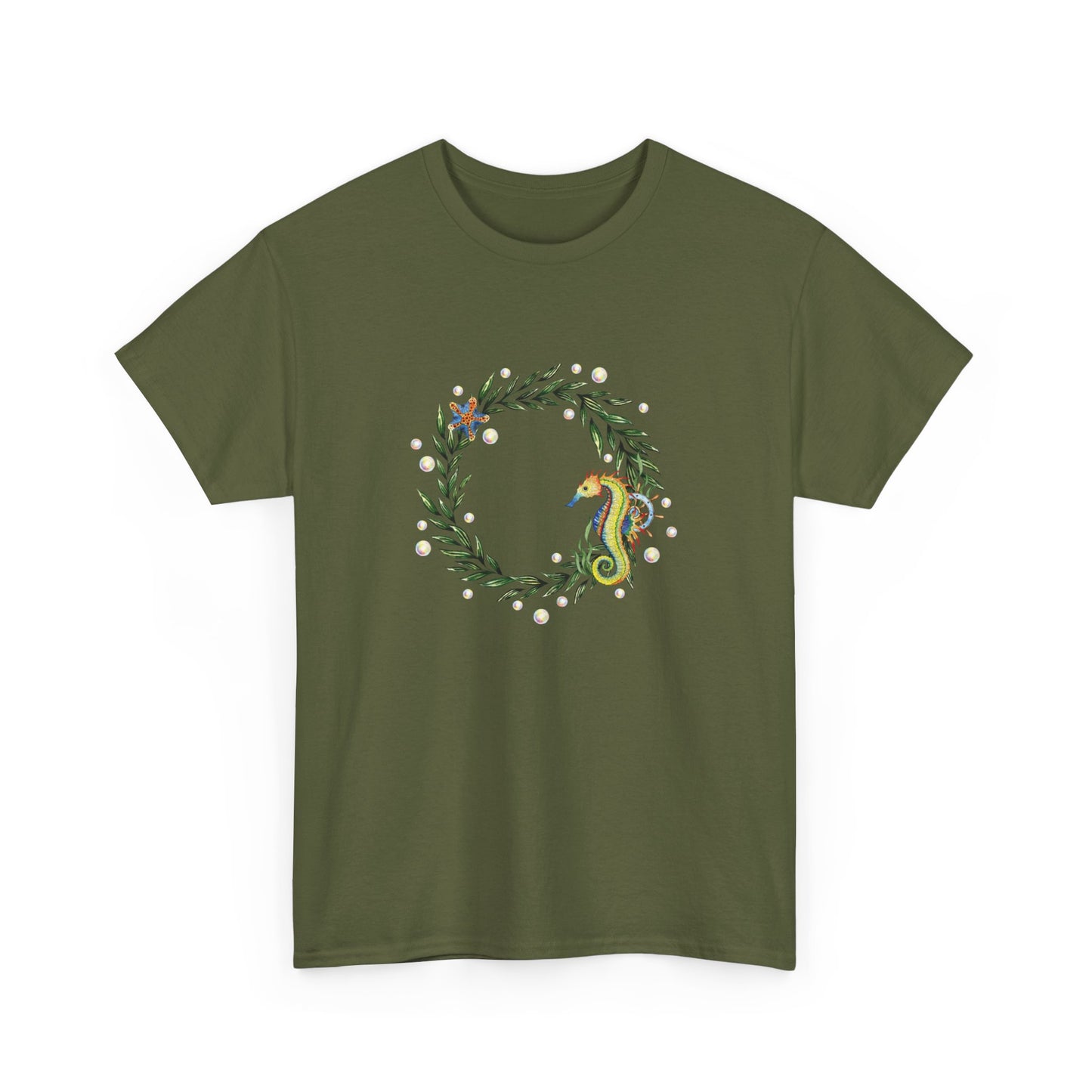 Seahorse Circle Short Sleeve Tee