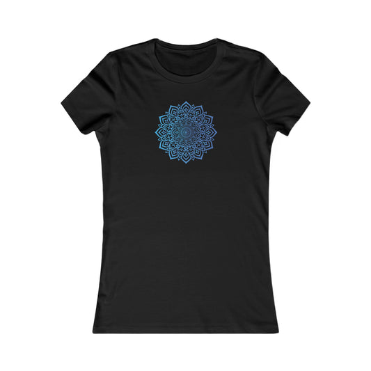 Colorful Mandala Fitted Tee (020)